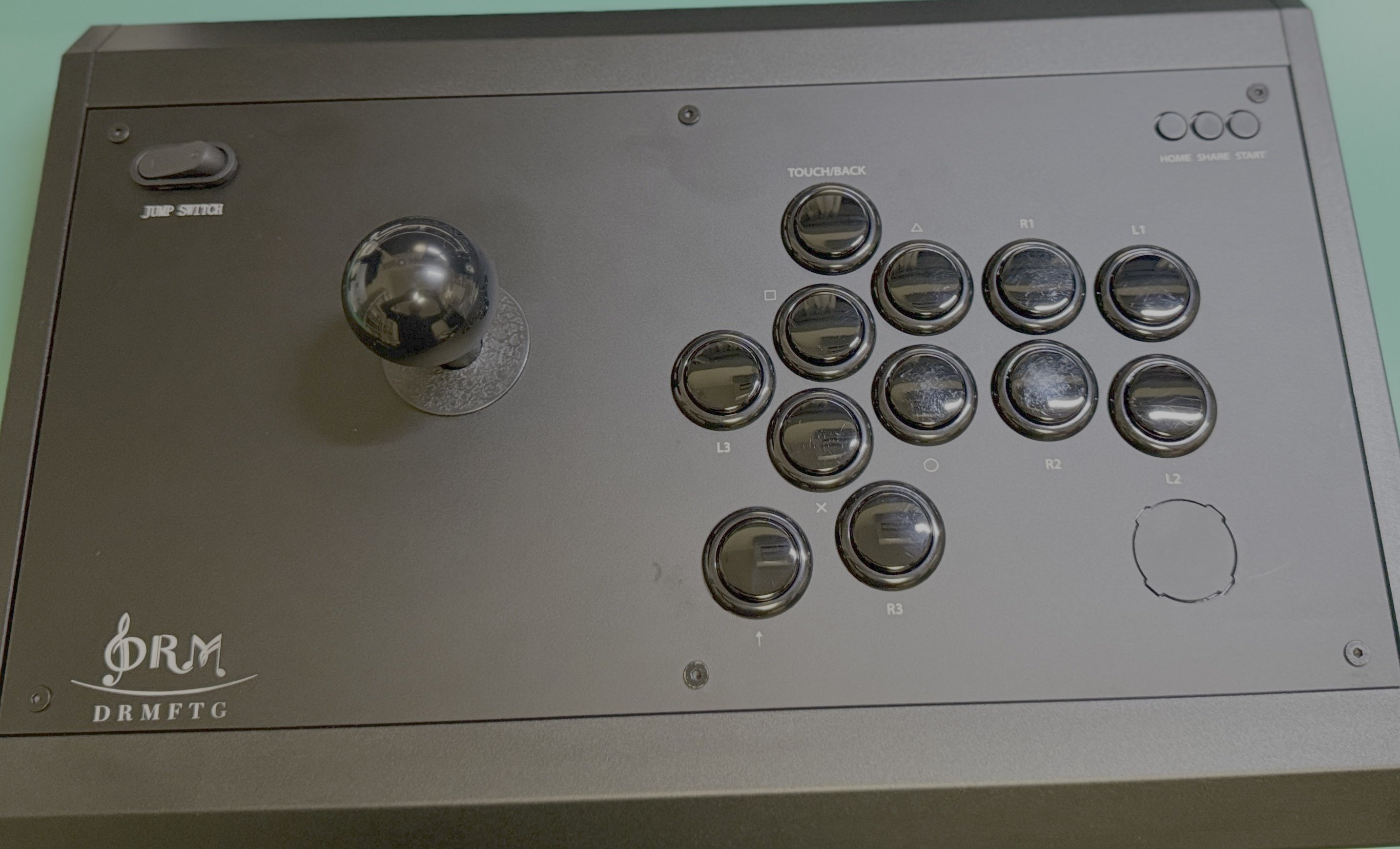 その他 DRMFTG DRM JS DRMFTG DRM JS 三和レバー+Qanba D-1iteボタン ジャンプボタン