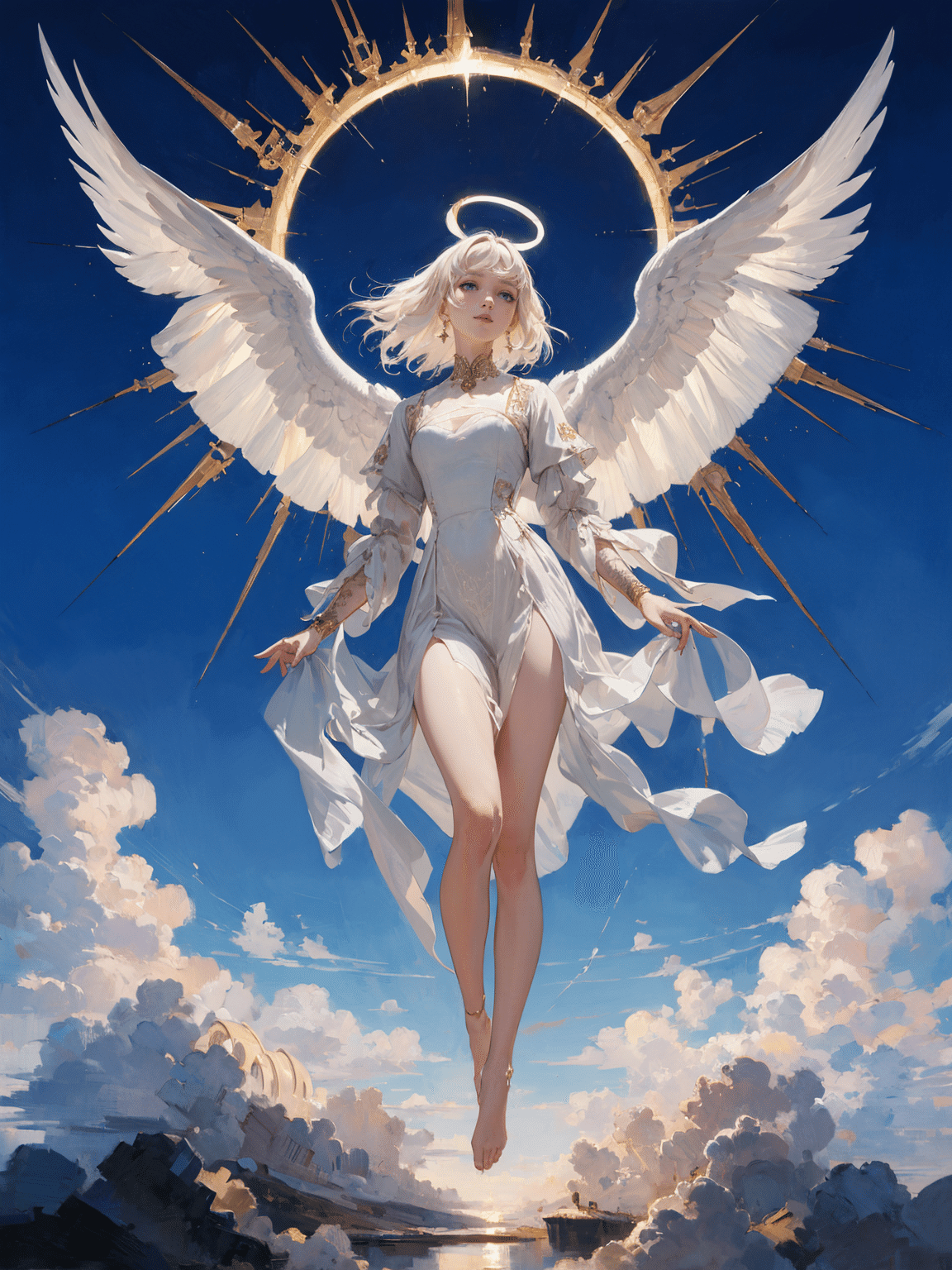 天使イラスト③エンジェル｜およよ