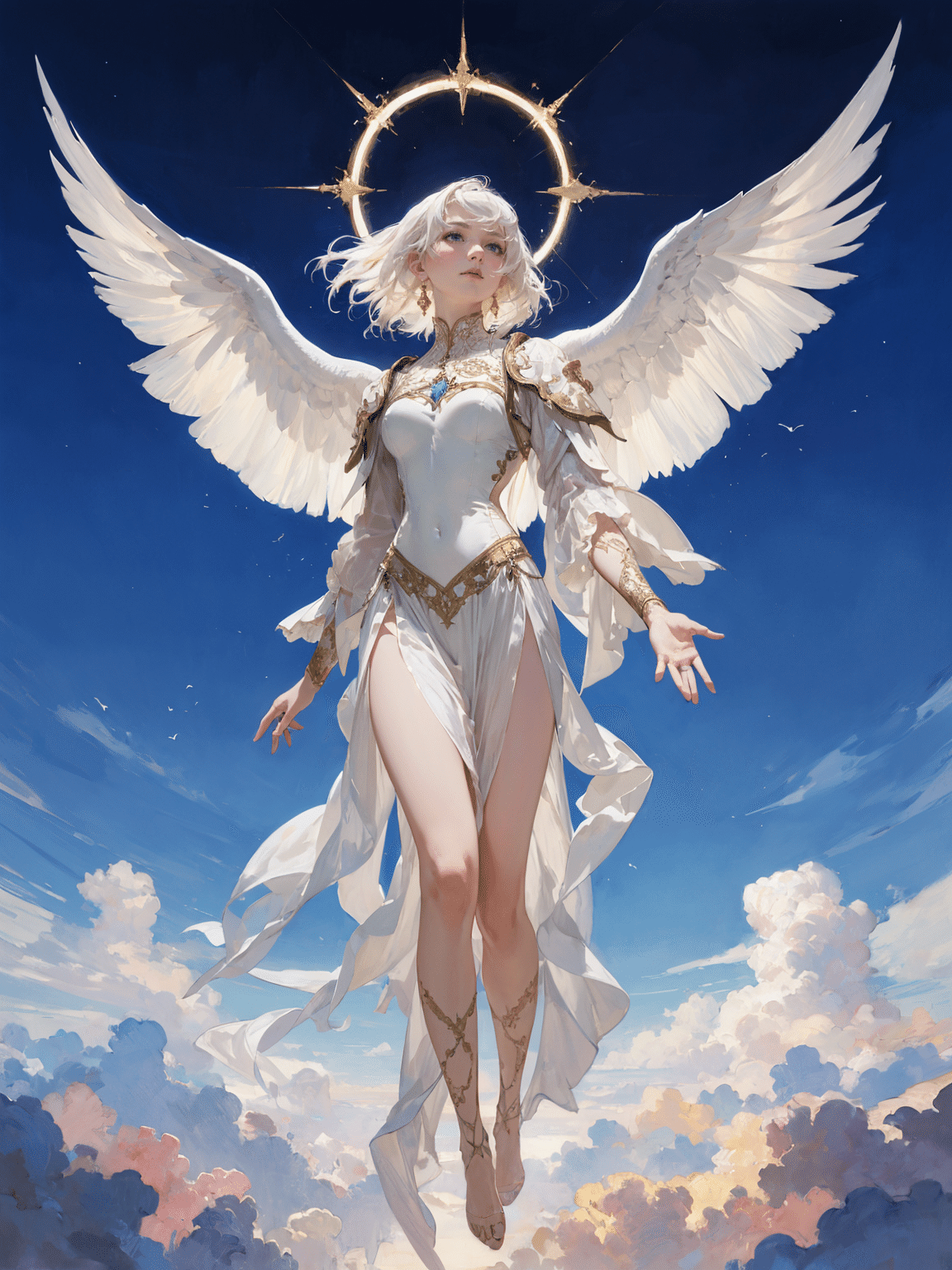 天使イラスト③エンジェル｜およよ