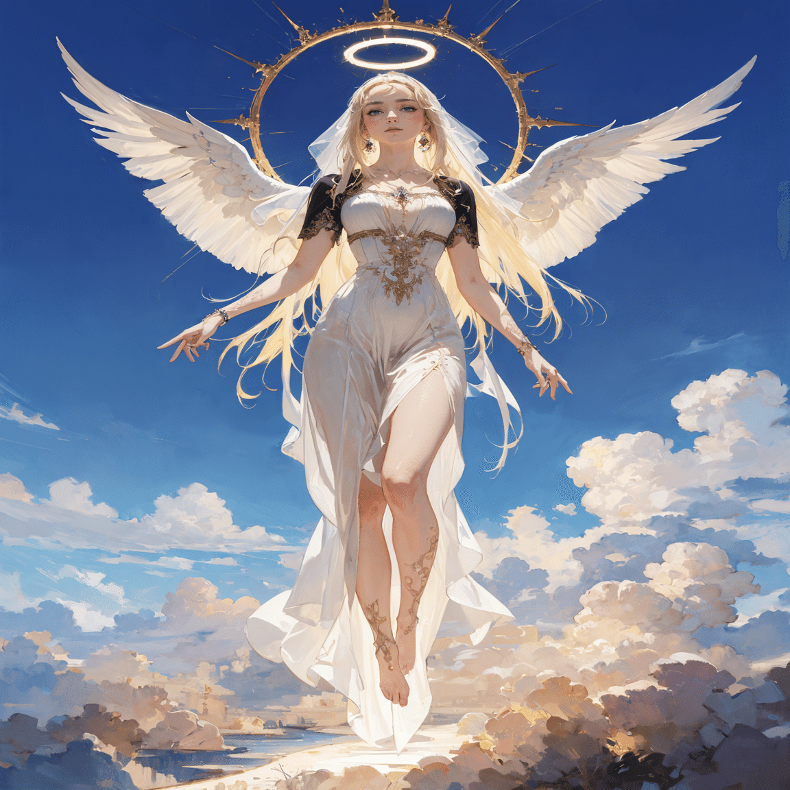 天使イラスト③エンジェル｜およよ