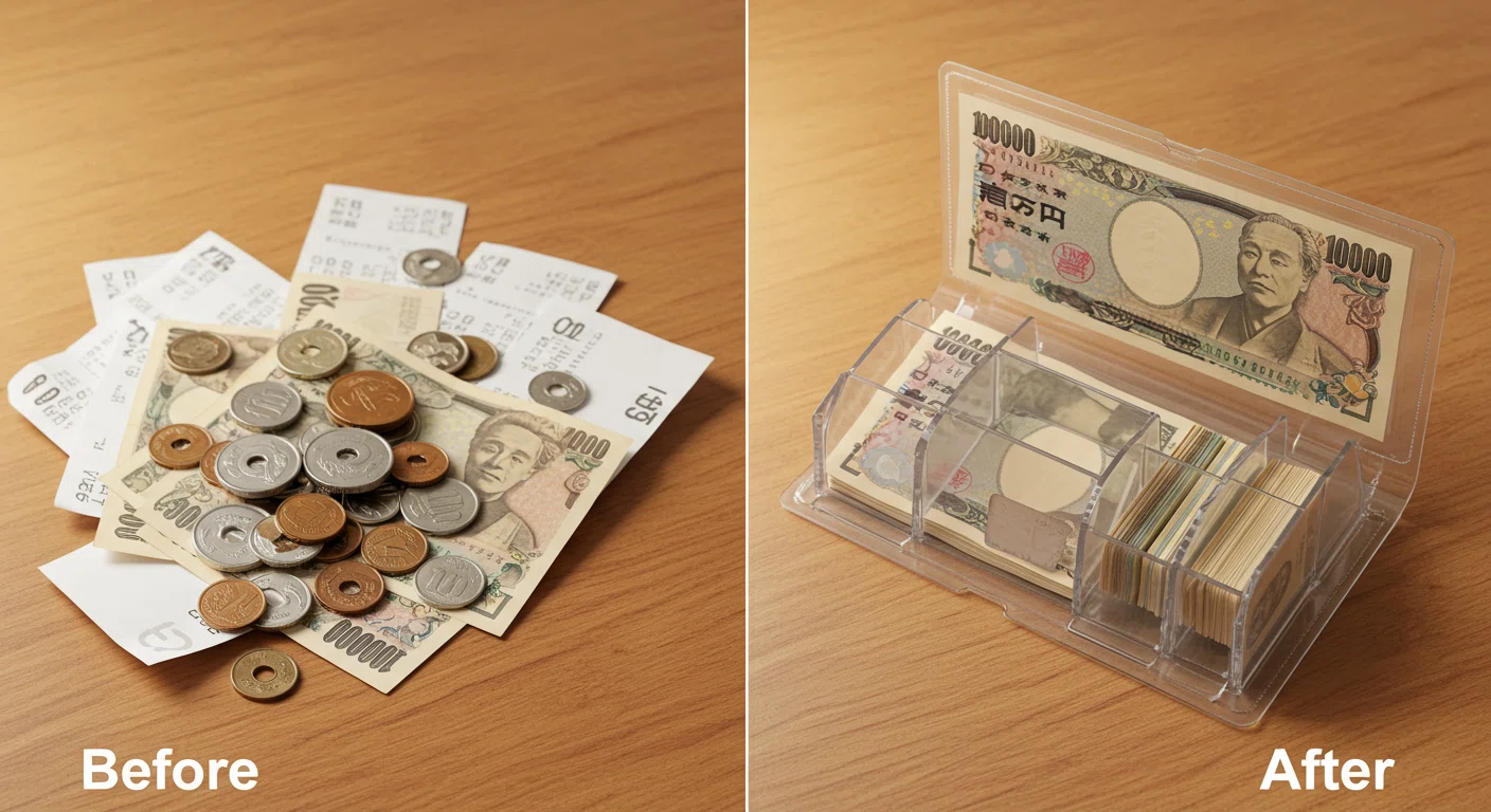 お金のポケットを使った家計管理の効果