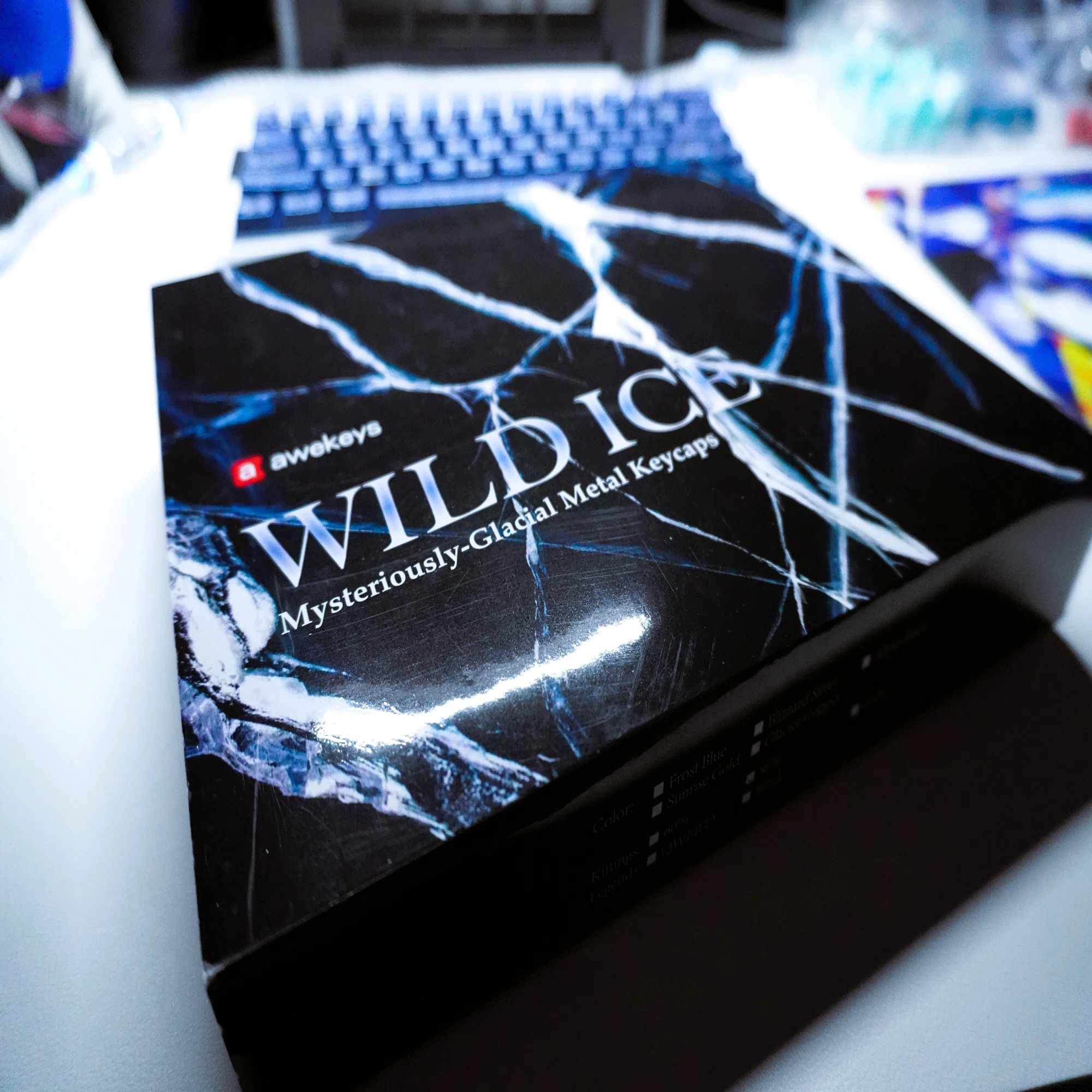 PR】Awekeys フルメタルキーキャップセット WILD ICE レビュー｜しじま 