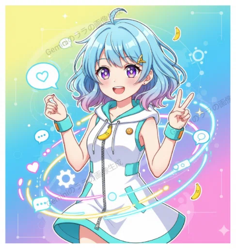 魔法少女なララ……ステッキは?(笑