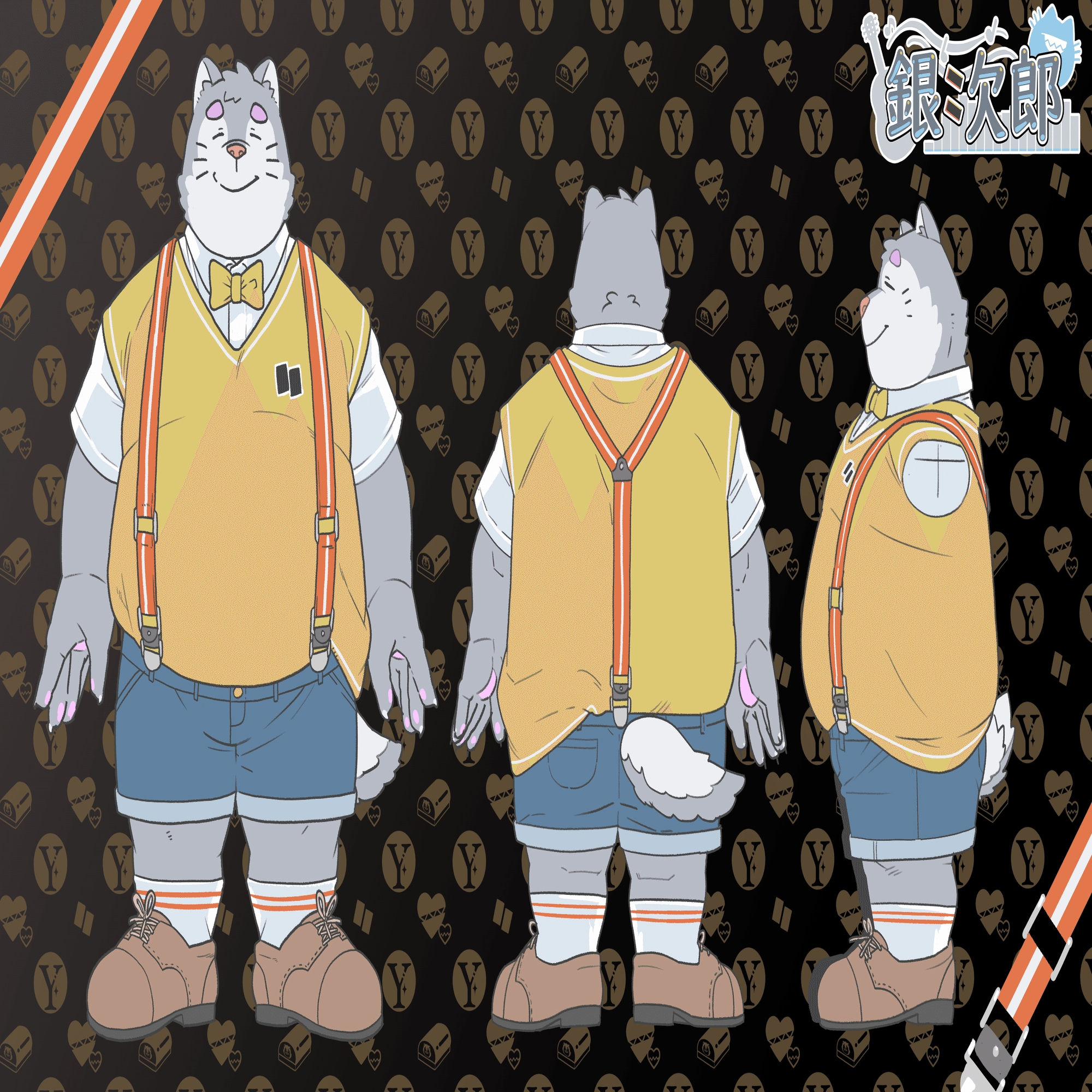 銀次郎♫ 資料有り】銀次郎の二次創作ガイドライン】｜銀次郎-Ginjiro-/ケモノVTuber