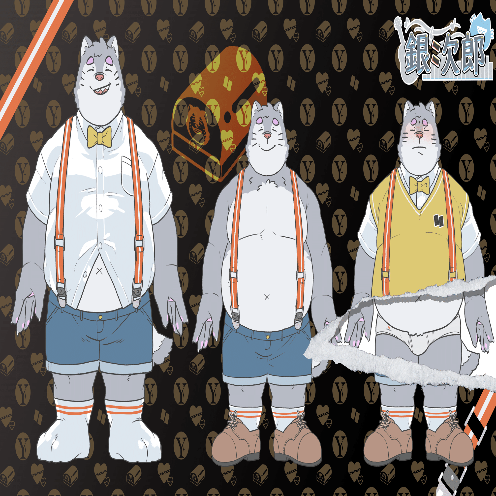 資料有り】銀次郎の二次創作ガイドライン】｜銀次郎-Ginjiro-/ケモノVTuber