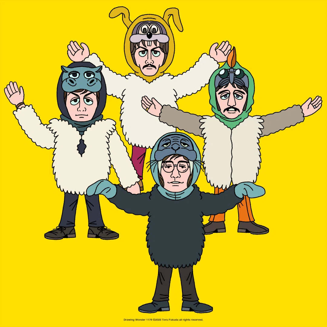 The Beatles' Magical Mystery Tour, generated by Gemini｜福田透