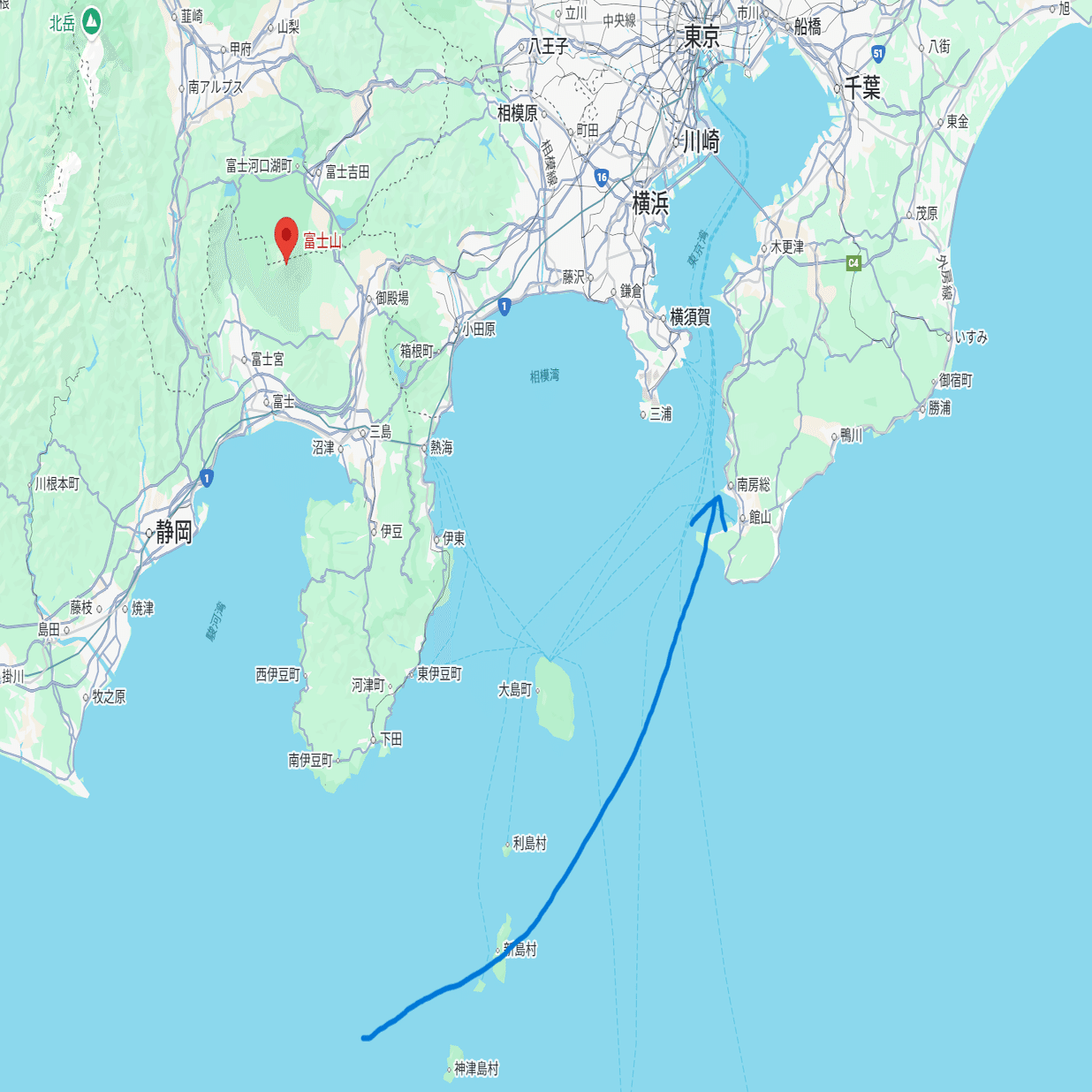 機窓画像コレクション「富士山と伊豆諸島周辺」／2025年2月｜菅野ノリヒコ
