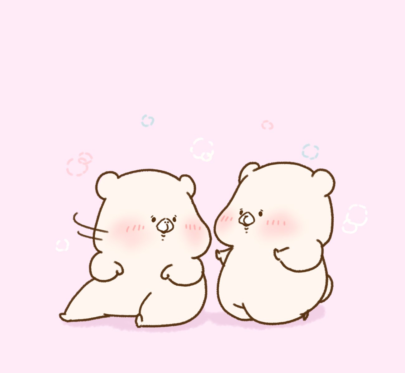 ともだちはくま 仲良し｜千秋Senshuu