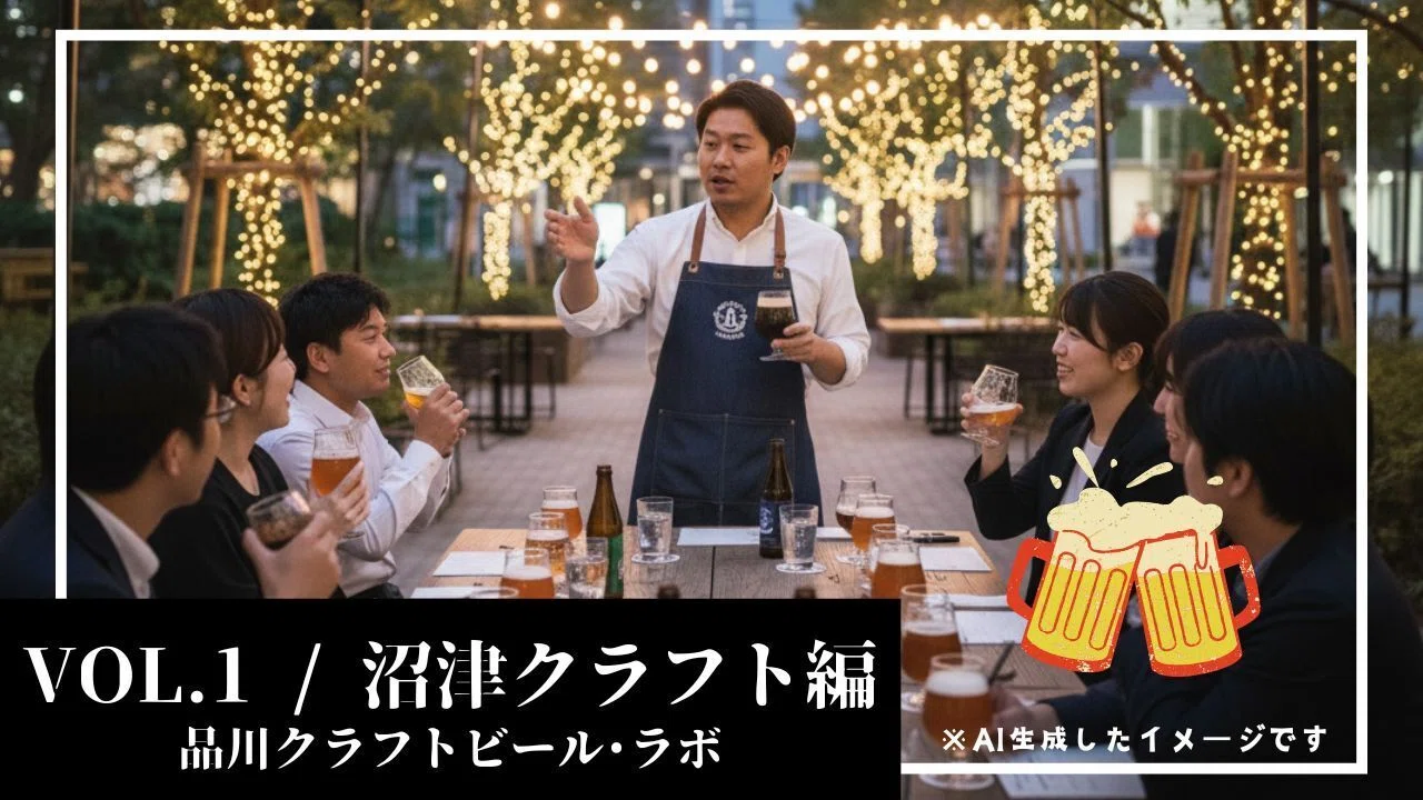 みんまち®SHOP｜品川】10月の品川は“夜の寄り道”が楽しい！Shinagawa