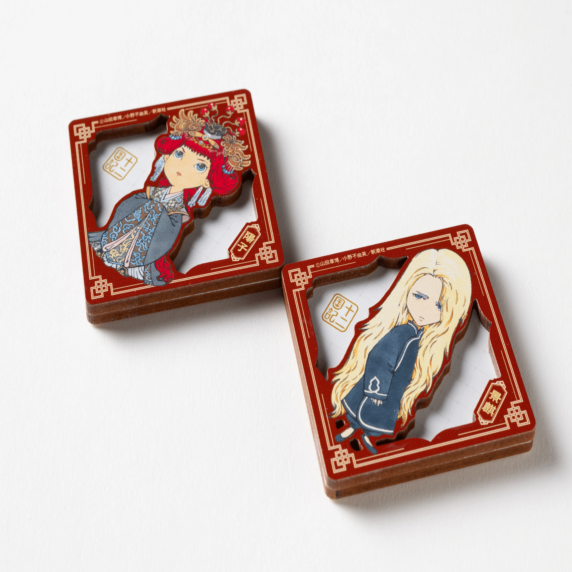 先行販売商品紹介③】「十二国記」アクリルマグネット・木製マグネット