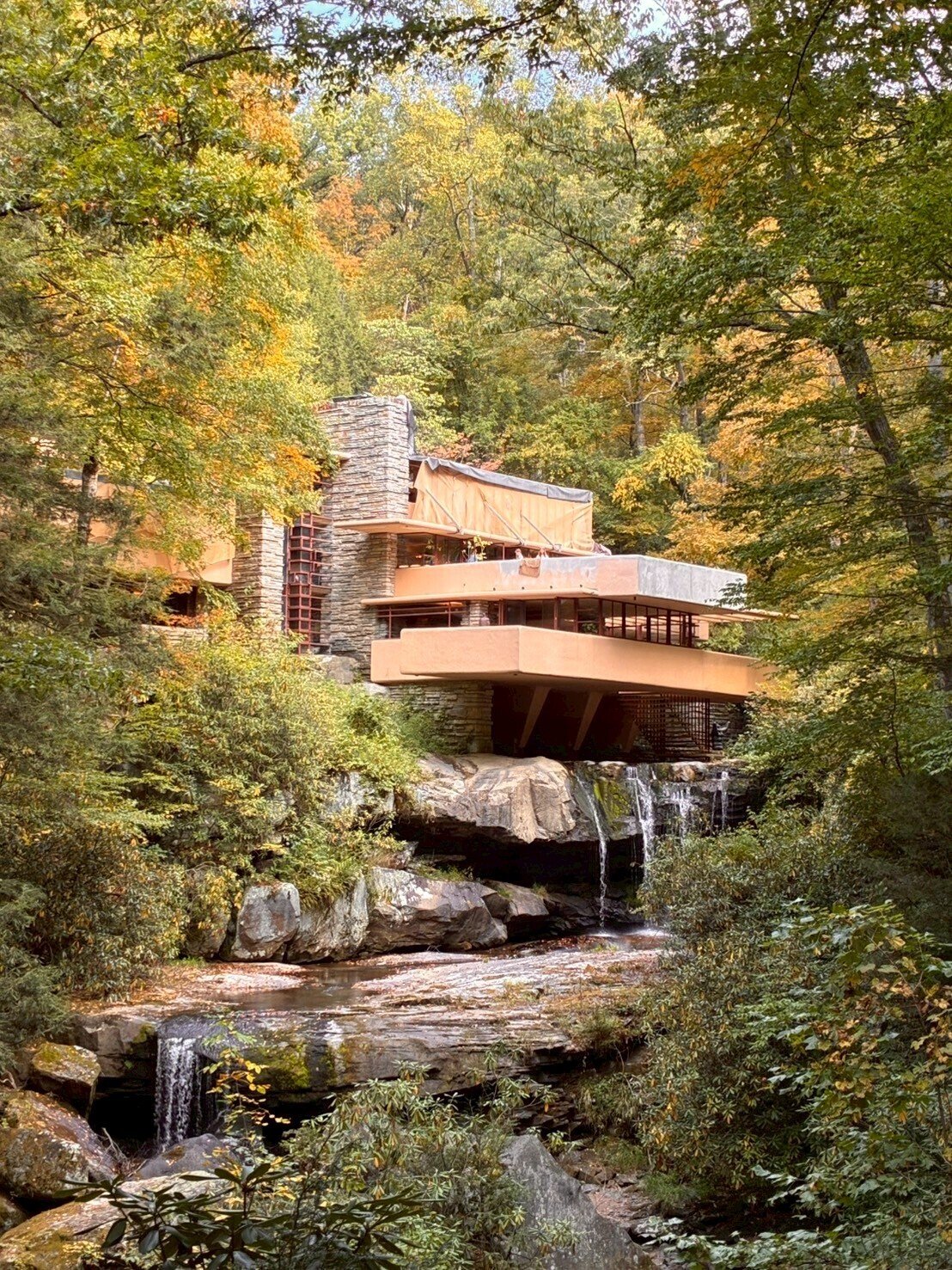 フランクロイドライト建築探訪の旅 落水荘inピッツバーグ