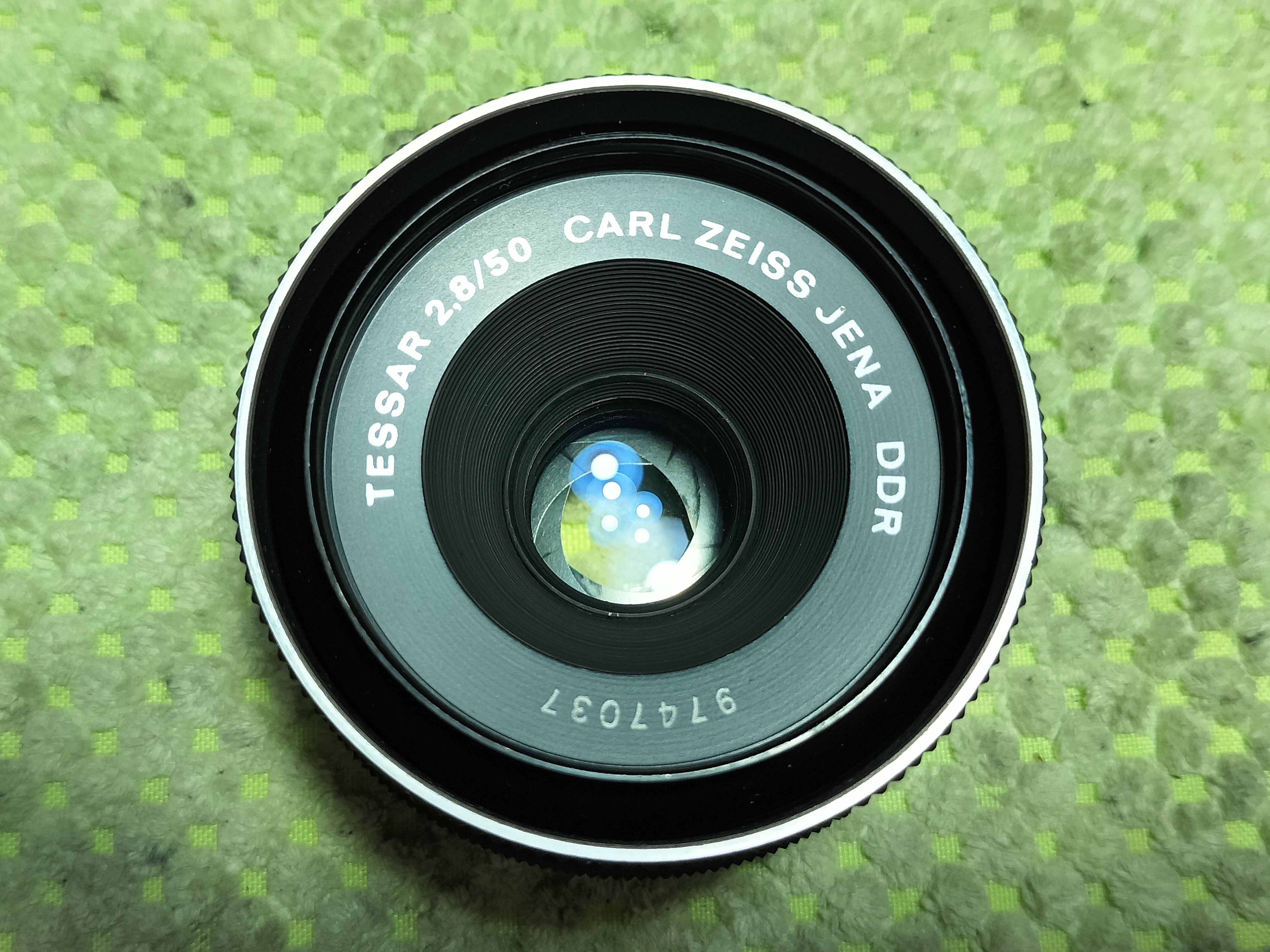Carl Zeiss Jena DDR Tessar 50mm F/2.8の分解｜フィルムカメラ