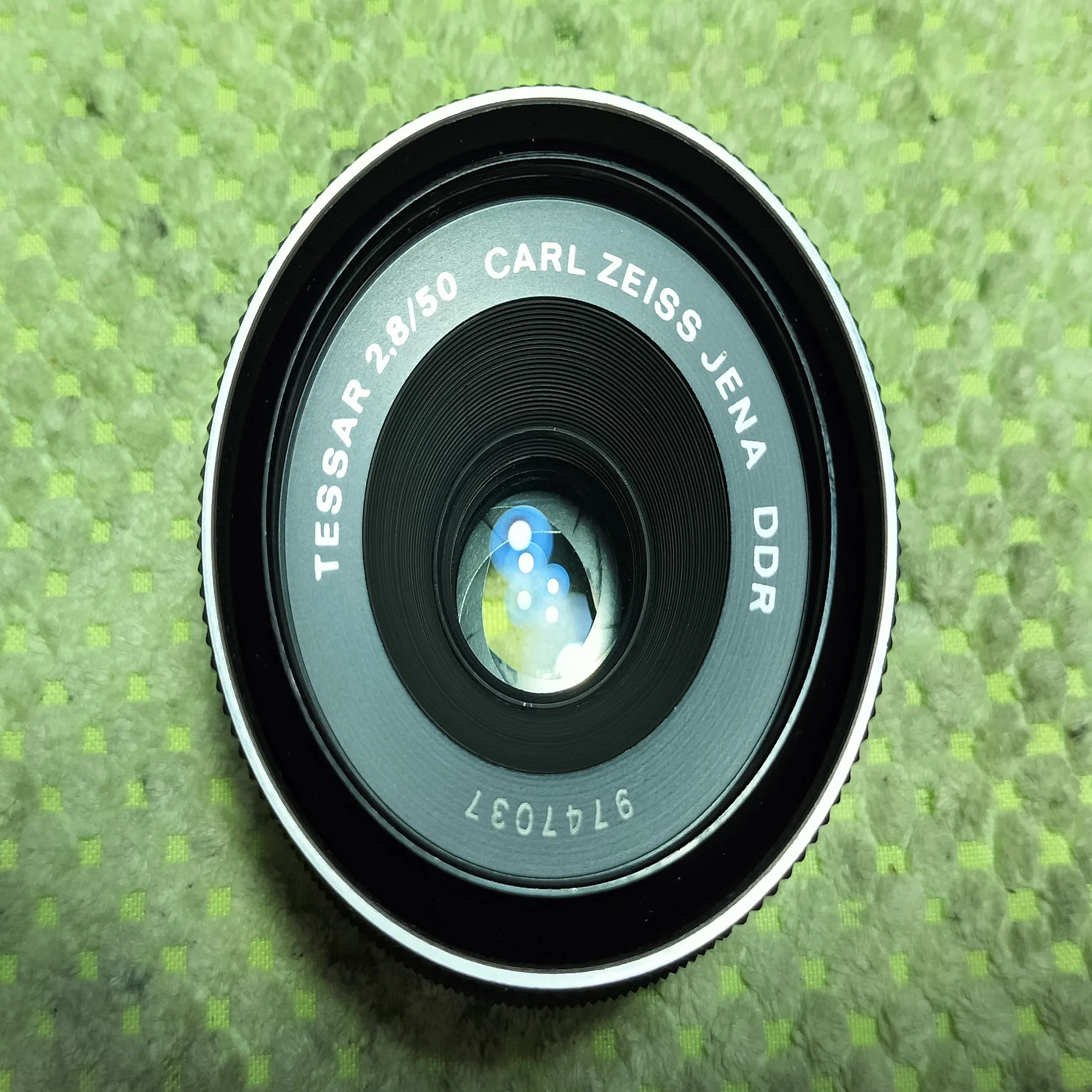 Carl Zeiss Jena DDR Tessar 50mm F/2.8の分解｜フィルムカメラ修理の 