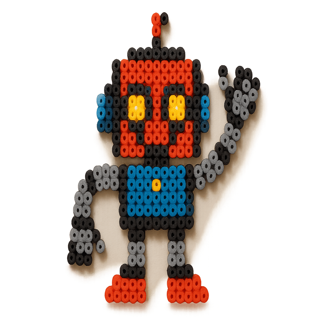 画像生成AIでアイロンビーズ風の画像を再現する方法｜田中勇道│AI愛好家