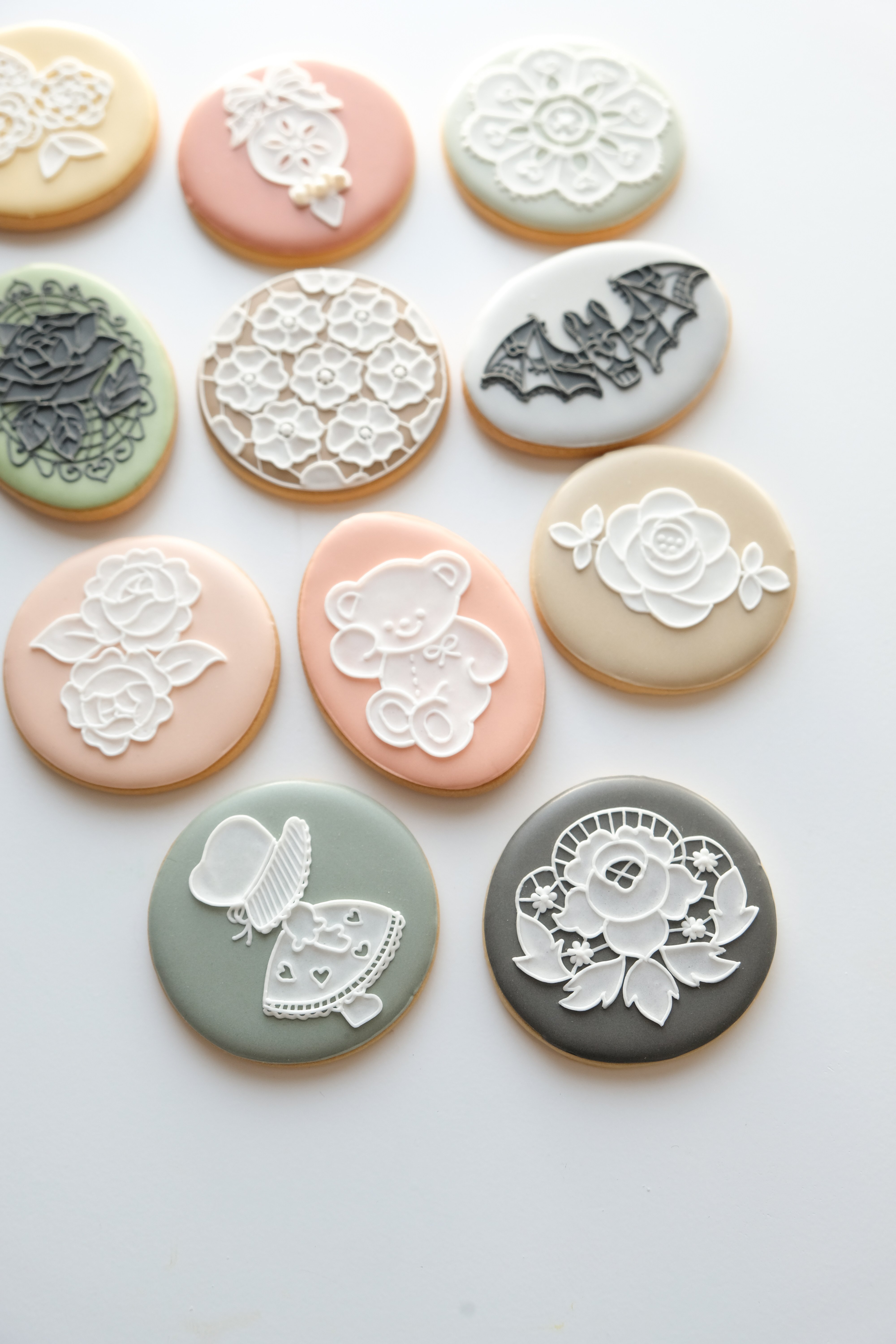 レースアイシングクッキー動画レッスン販売｜あやたまこ | アイシング