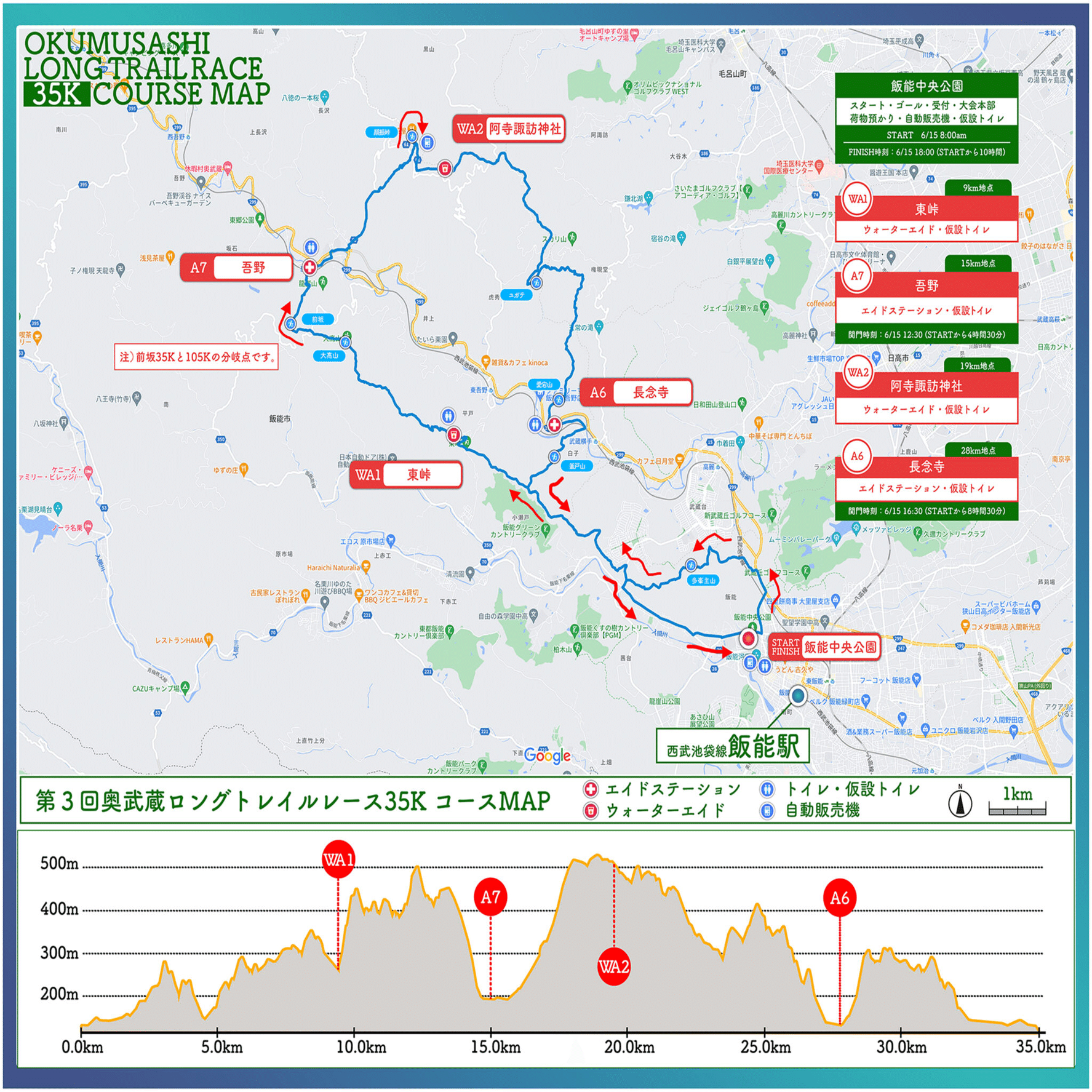 奥武蔵ロングトレイルレース 35k レポート｜neconomaru