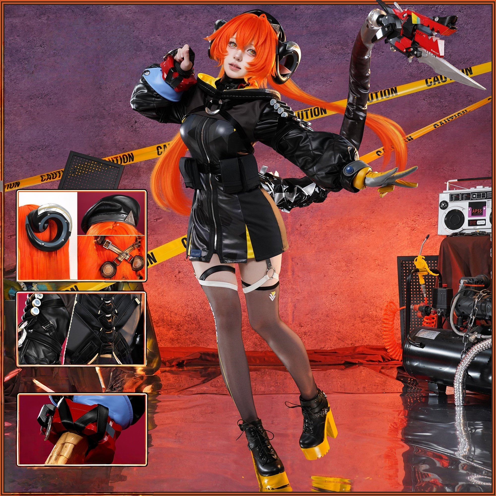 コスプレ　ゼンレスゾーンゼロ　ゼンゼロ　オルペウス　フルセット Amazon.co.jp: 【Azuiblc】コスプレ衣装 ゼンゼロ オルペウス