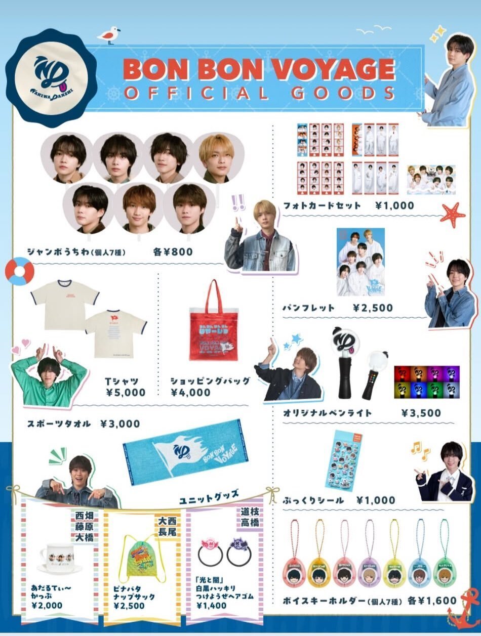 なにわ男子グッズ(他グル) グッズ紹介】なにわ男子POPMALLのグッズが届いたので紹介します