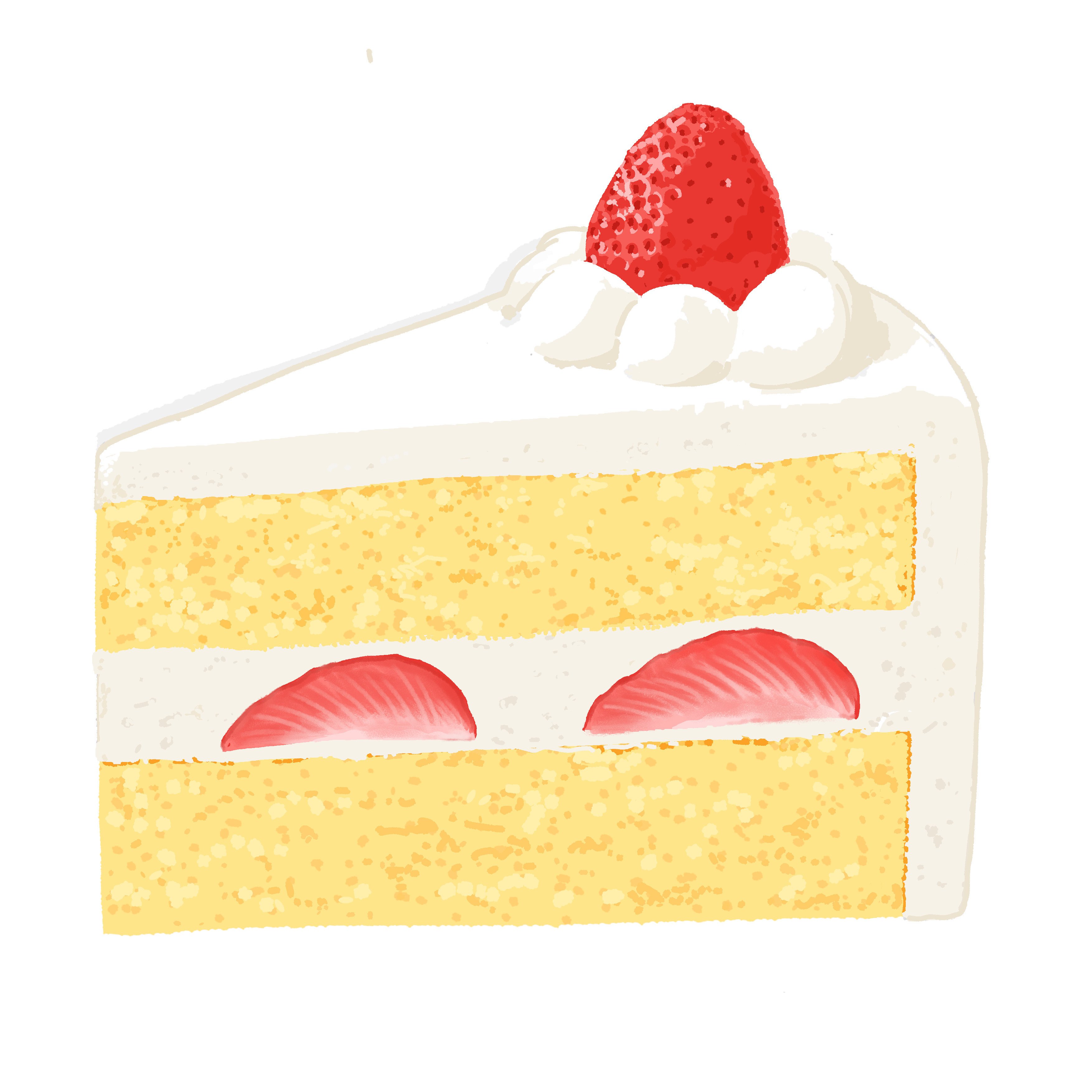 やましたあつこ cake 絵画 ショートケーキ やましたあつこ cake 絵画 ショートケーキ やましたあつこ