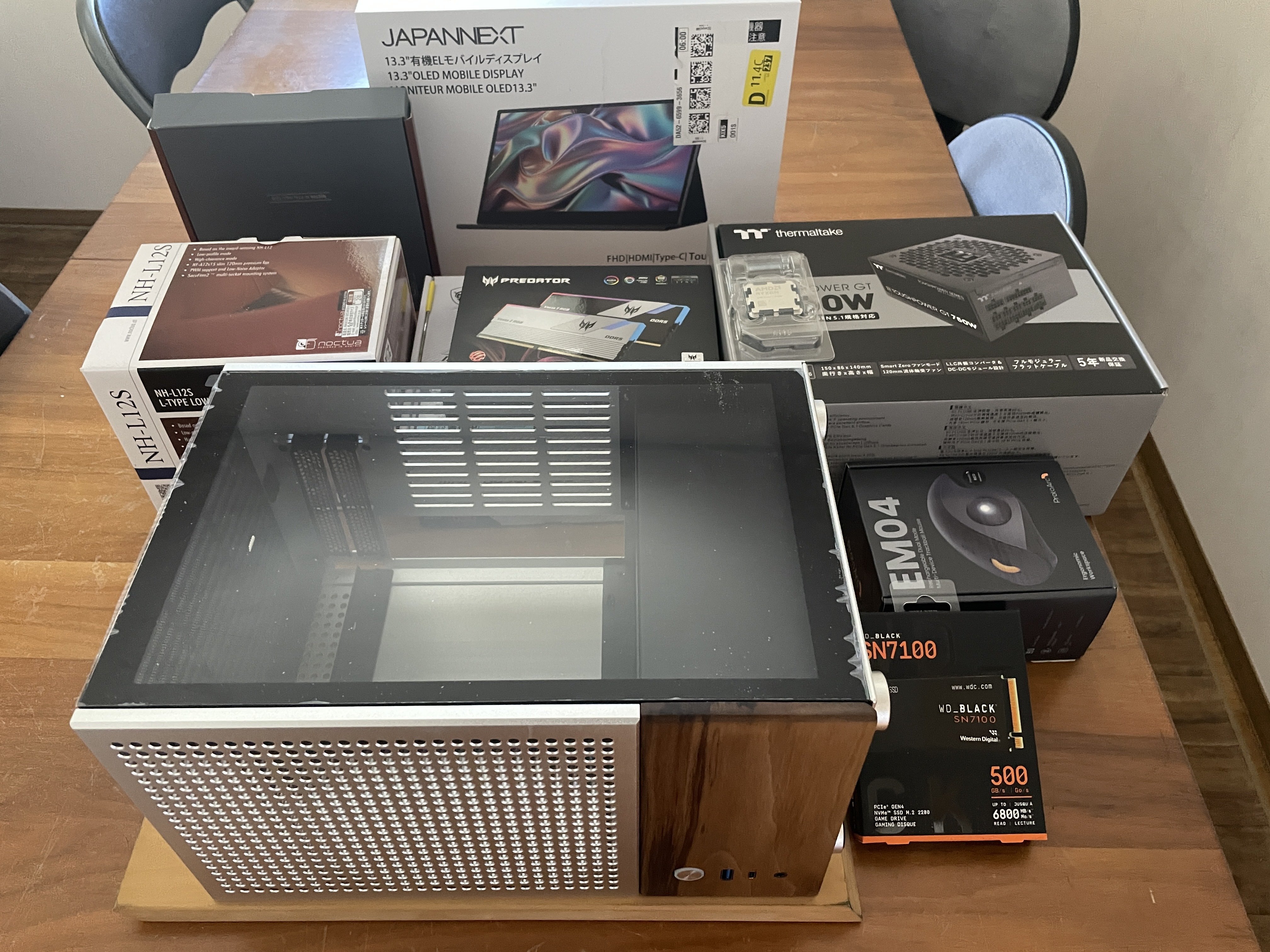 Jonsbo T6(mini-ITX)で組む小型ビジネスPC その3｜100足のわらじ