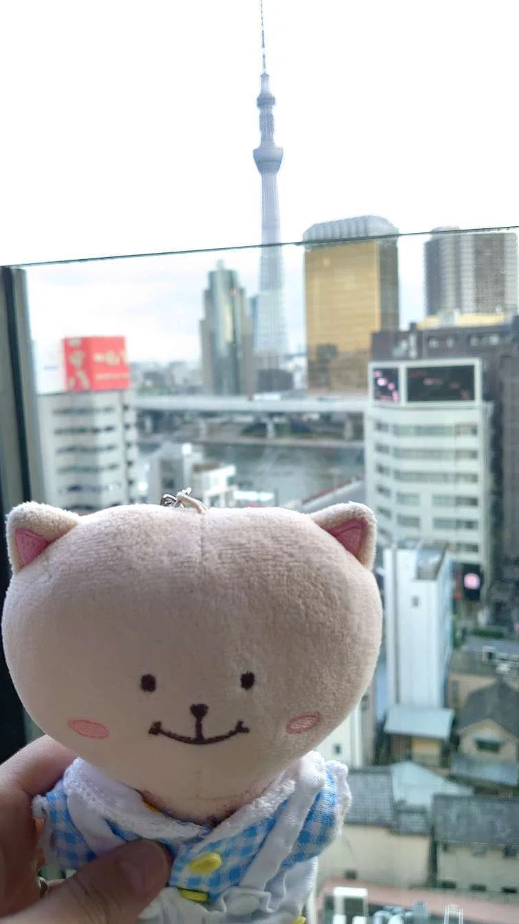 ファンドにゃんと浅草散歩〜｜ミニョたれ🍑🧡