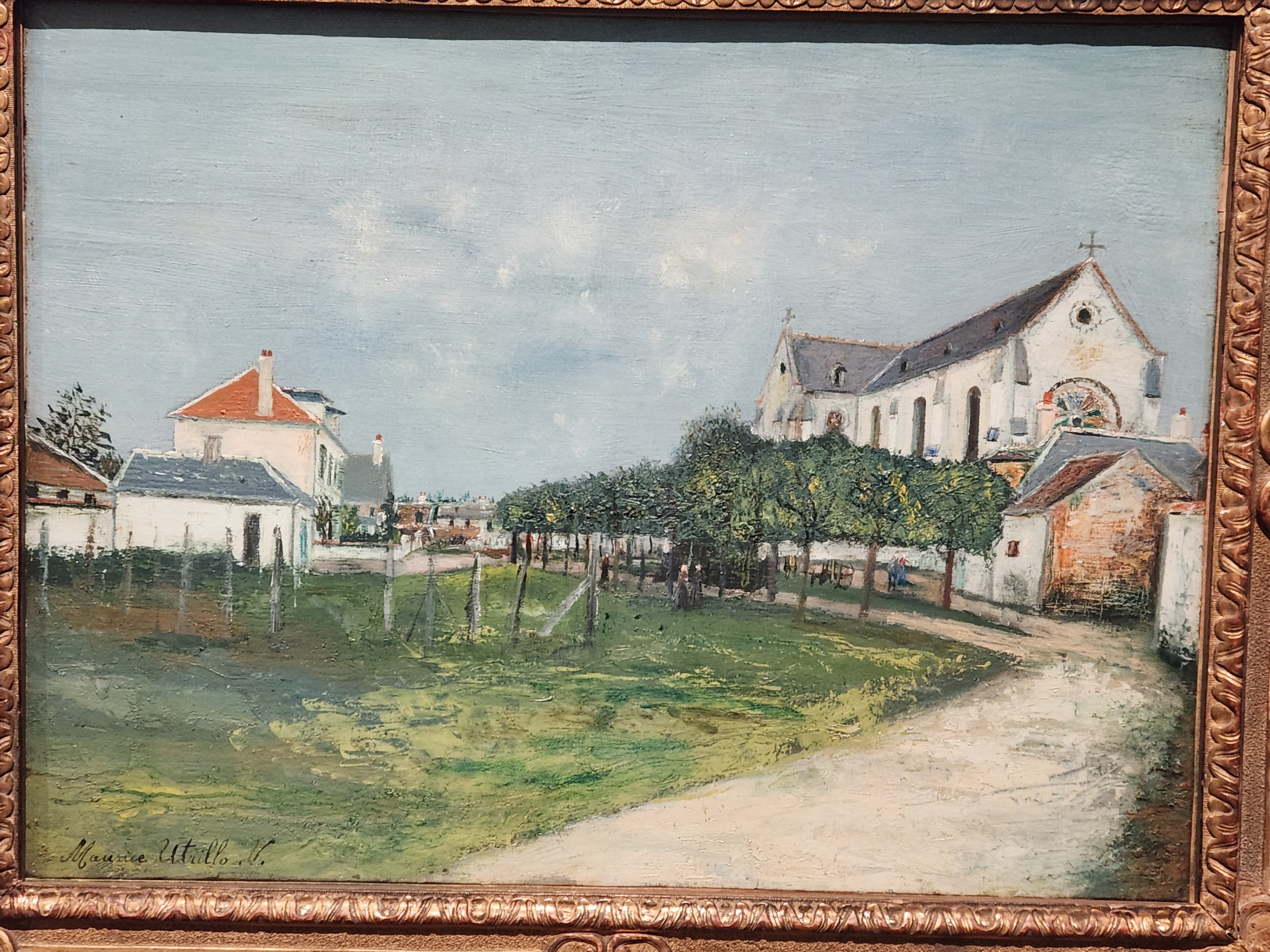 絵画　モーリスユトリロ　追加写真(その③) 本日開幕✨】 20世紀初頭のパリの街並みを描いたことで知られる