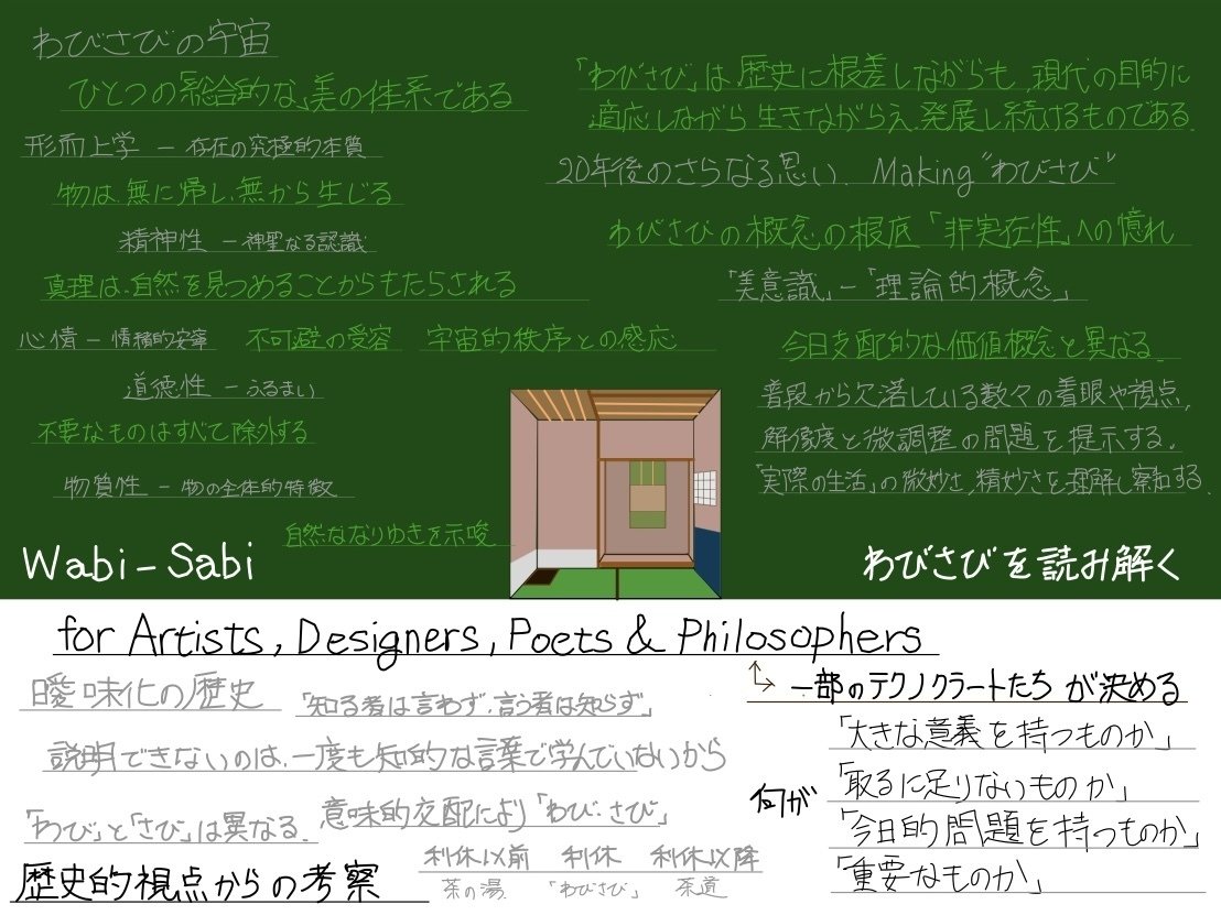 わびさびを読み解くを読んで思うこと｜Takumi Ikeda