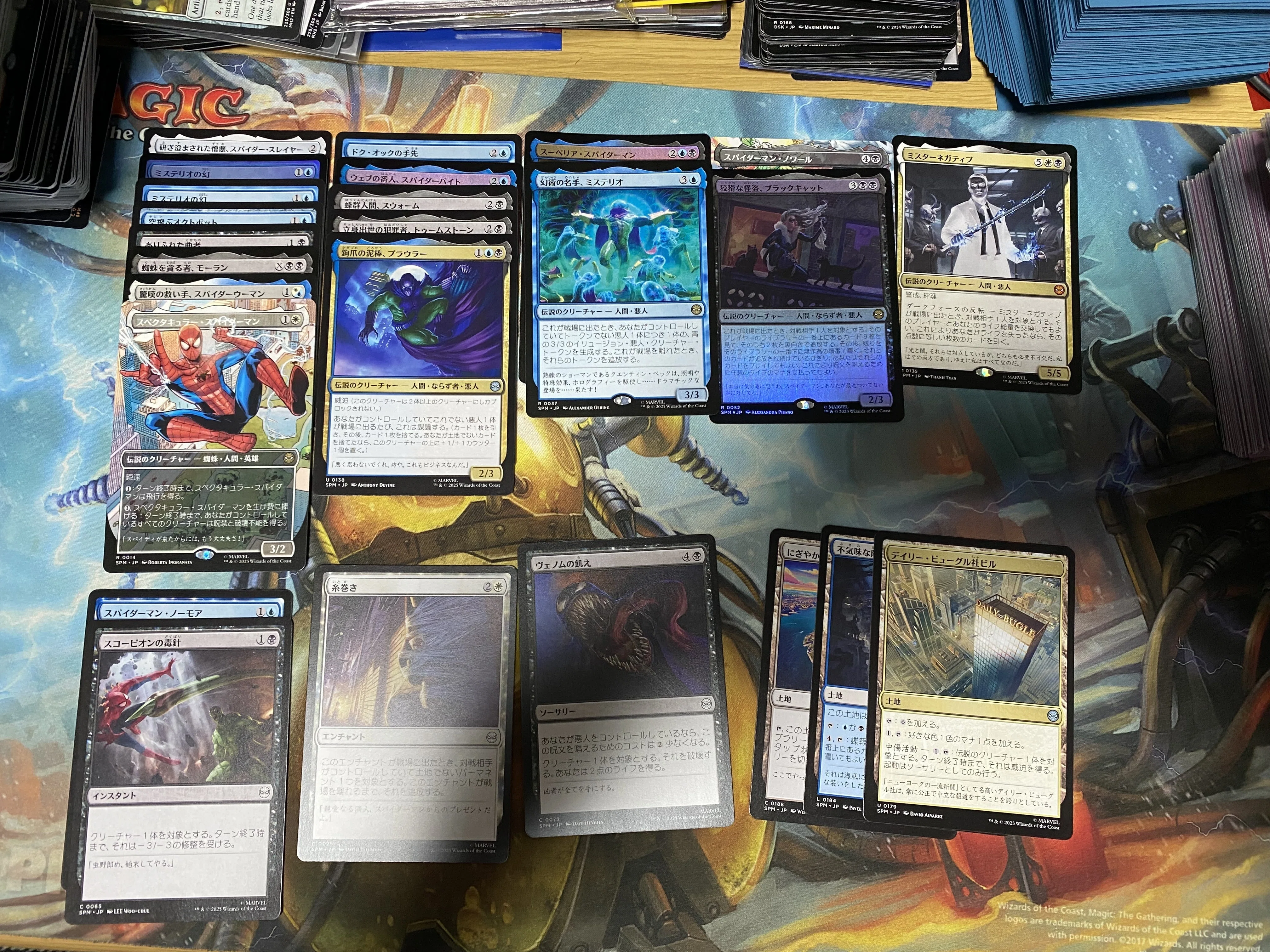 スパイダーマンプレリリースに11回参加した男のMTGスパイダーマン