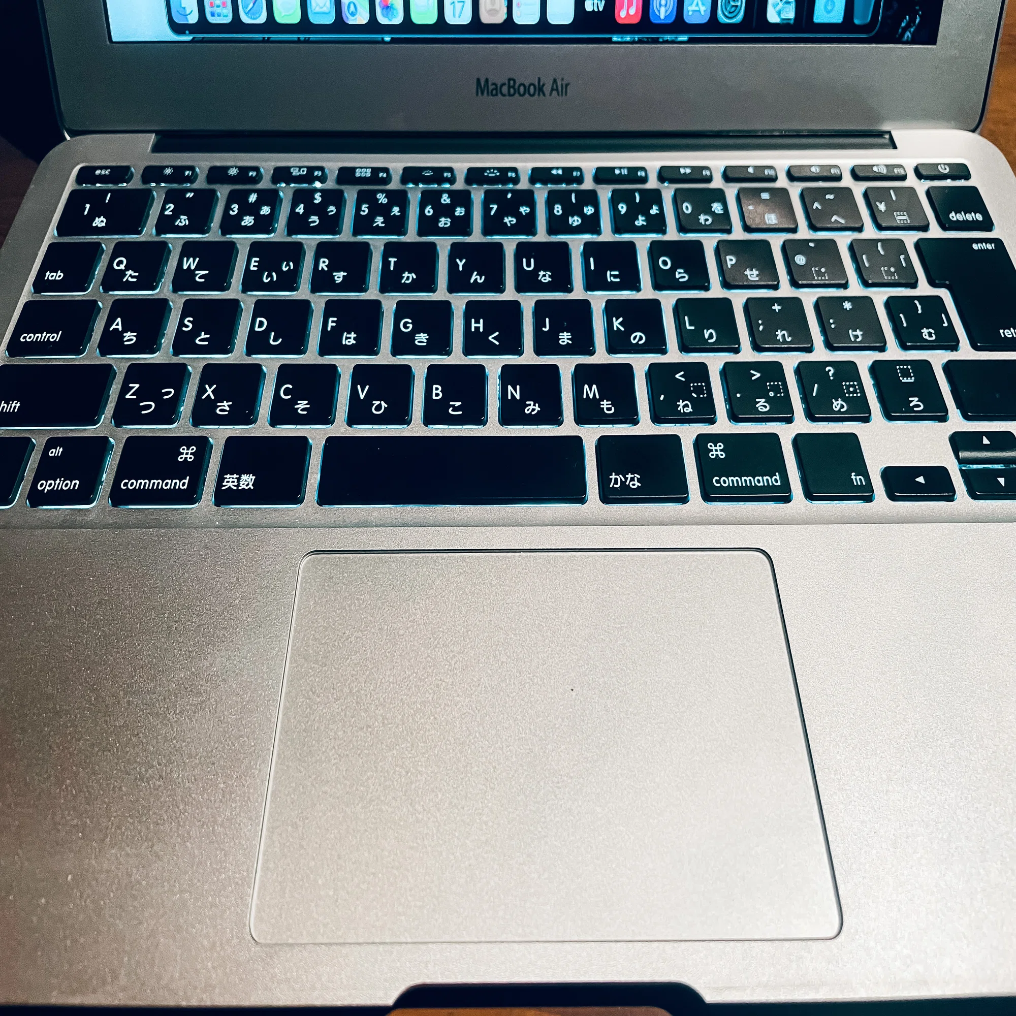 This is MacBook】 光るリンゴ『MacBook Air Early （2015）』 11 