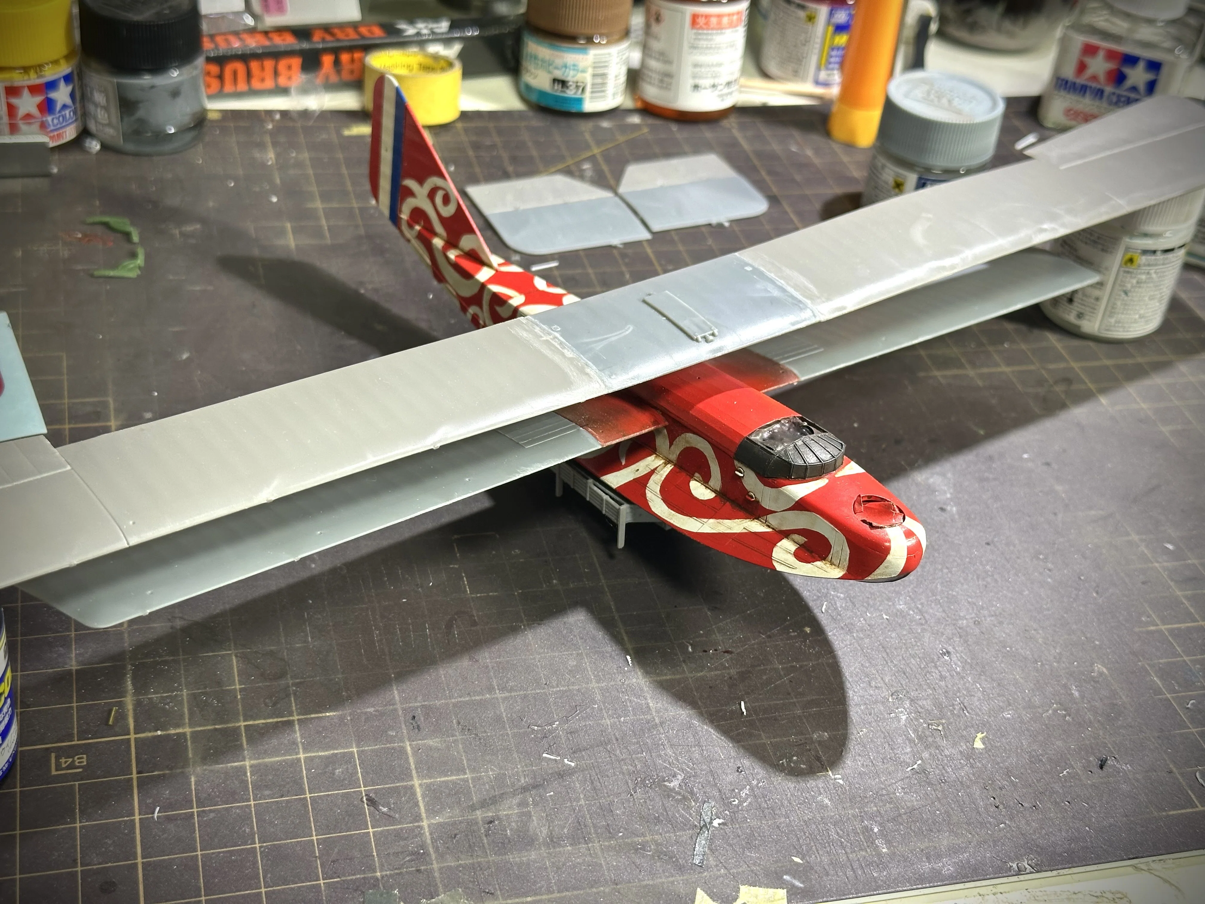 ローデン 1/72 フェリックストウ F.2A製作記その5｜はるさー