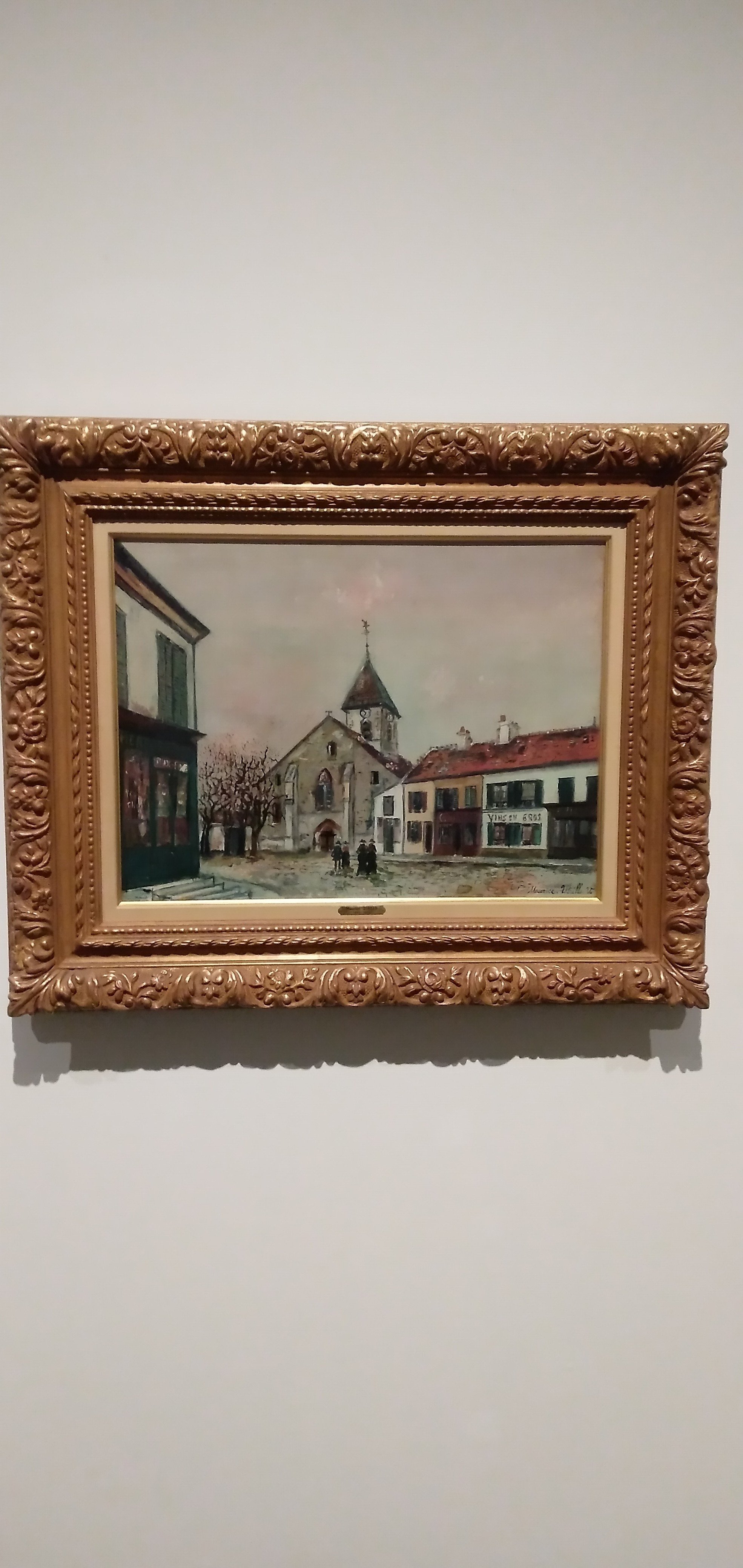 絵画　モーリスユトリロ　追加写真(その③) ユトリロ パリ13区 【F8号サイズ】 [直筆仕上げ 複製画] – Cedar