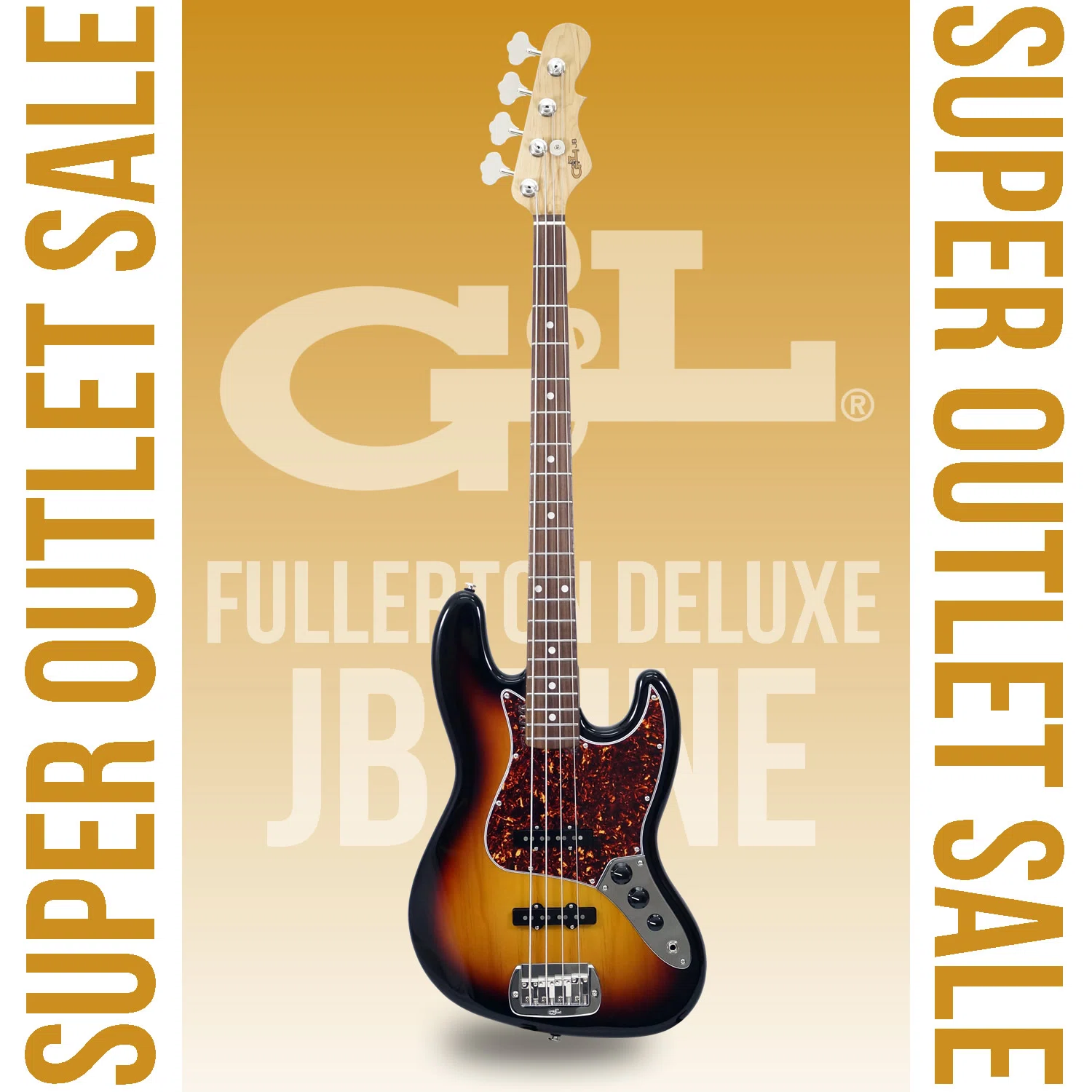 G&L祭り！USAメイドの上位機種「Fullerton Deluxe JB」がアウトレット