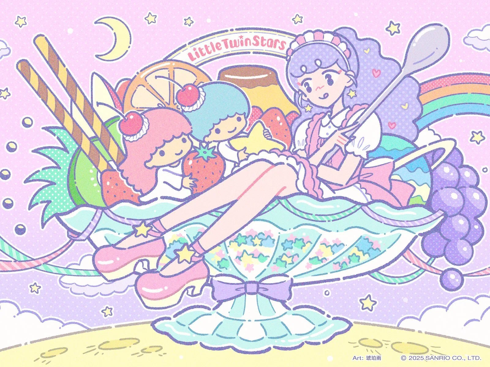 50周年記念🌟キキ&ララ×Charaforio コラボイラストまとめ｜Charaforio公式