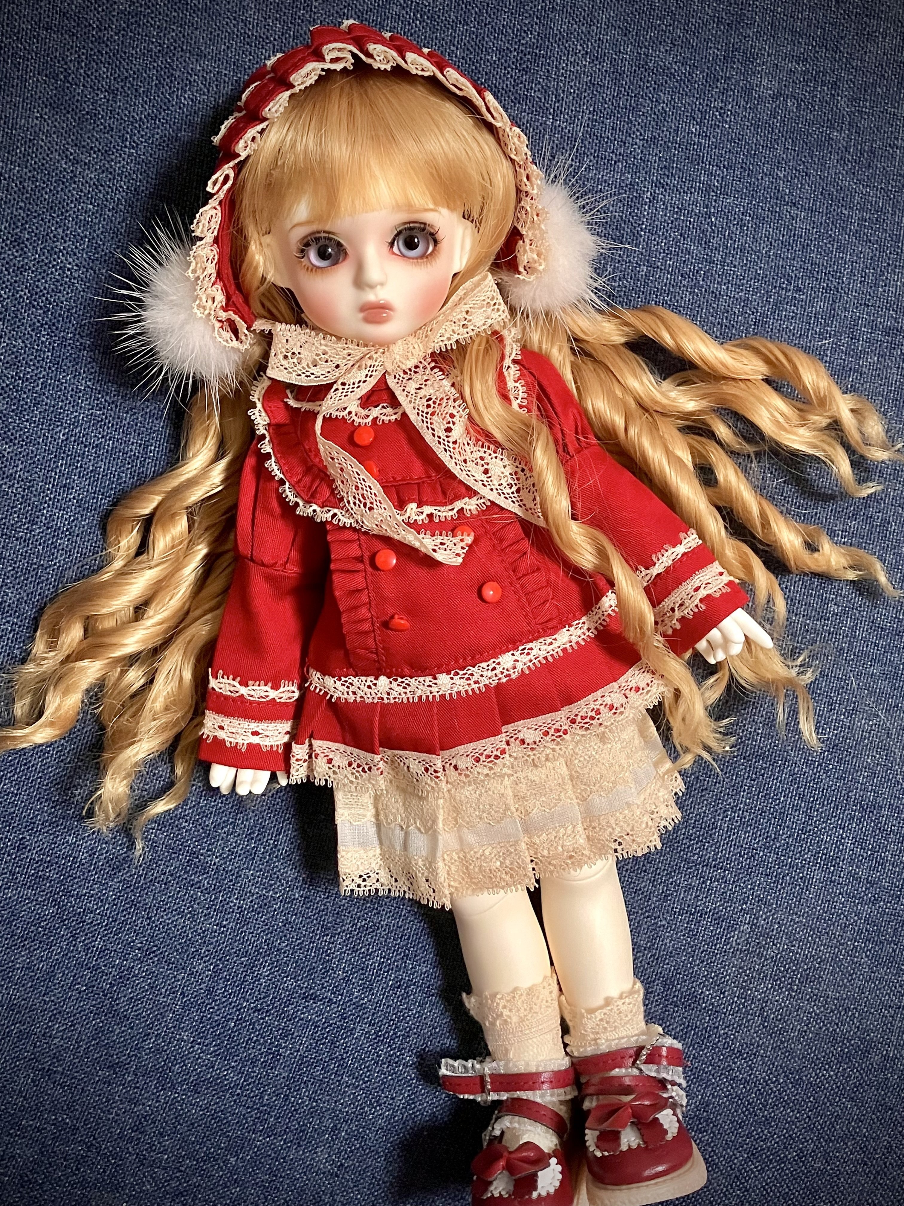 月曜子 ROSEN LIED 月曜子 17センチ お洋服アイウィッグセットで