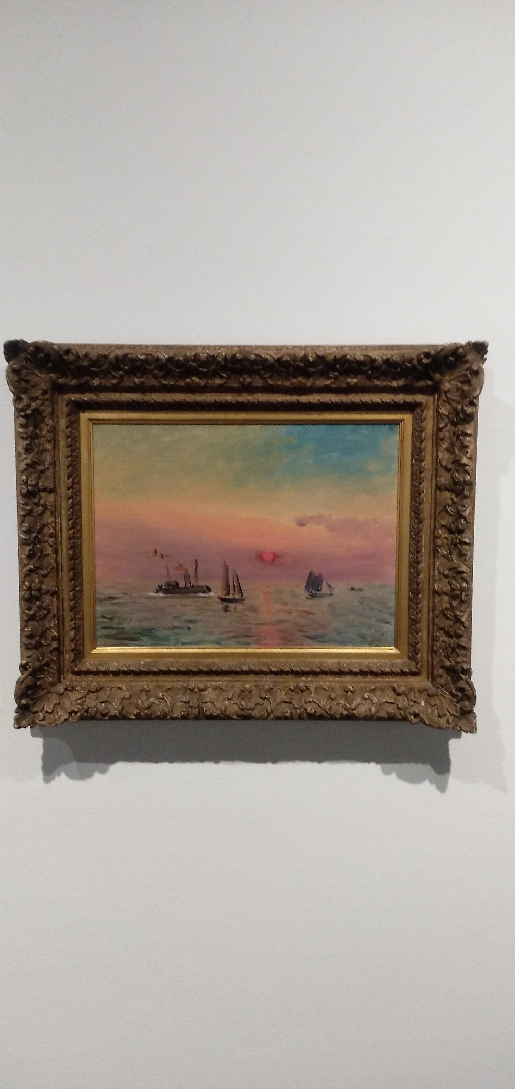 港の朝陽」藤島武二 東京国立近代美術館：MOMAT 気になる作品！その