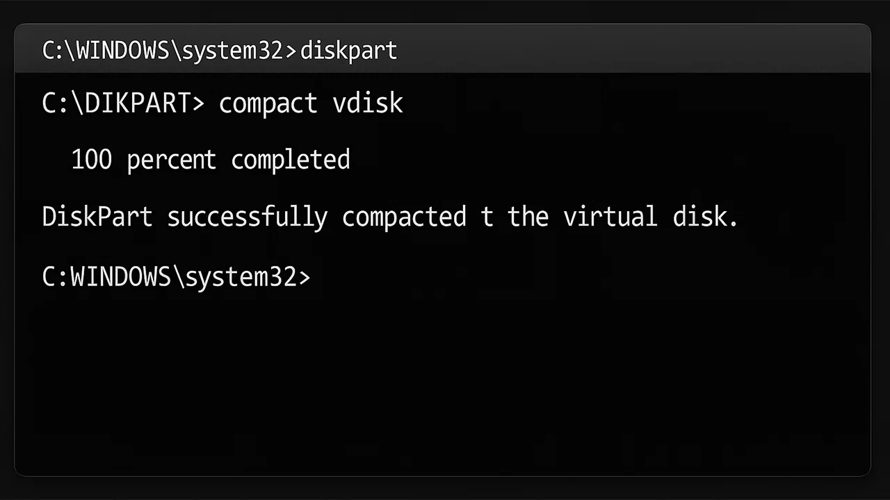 WSL2 Disk Space Suddenly Increasing? Safe Shrinking and Migration ...