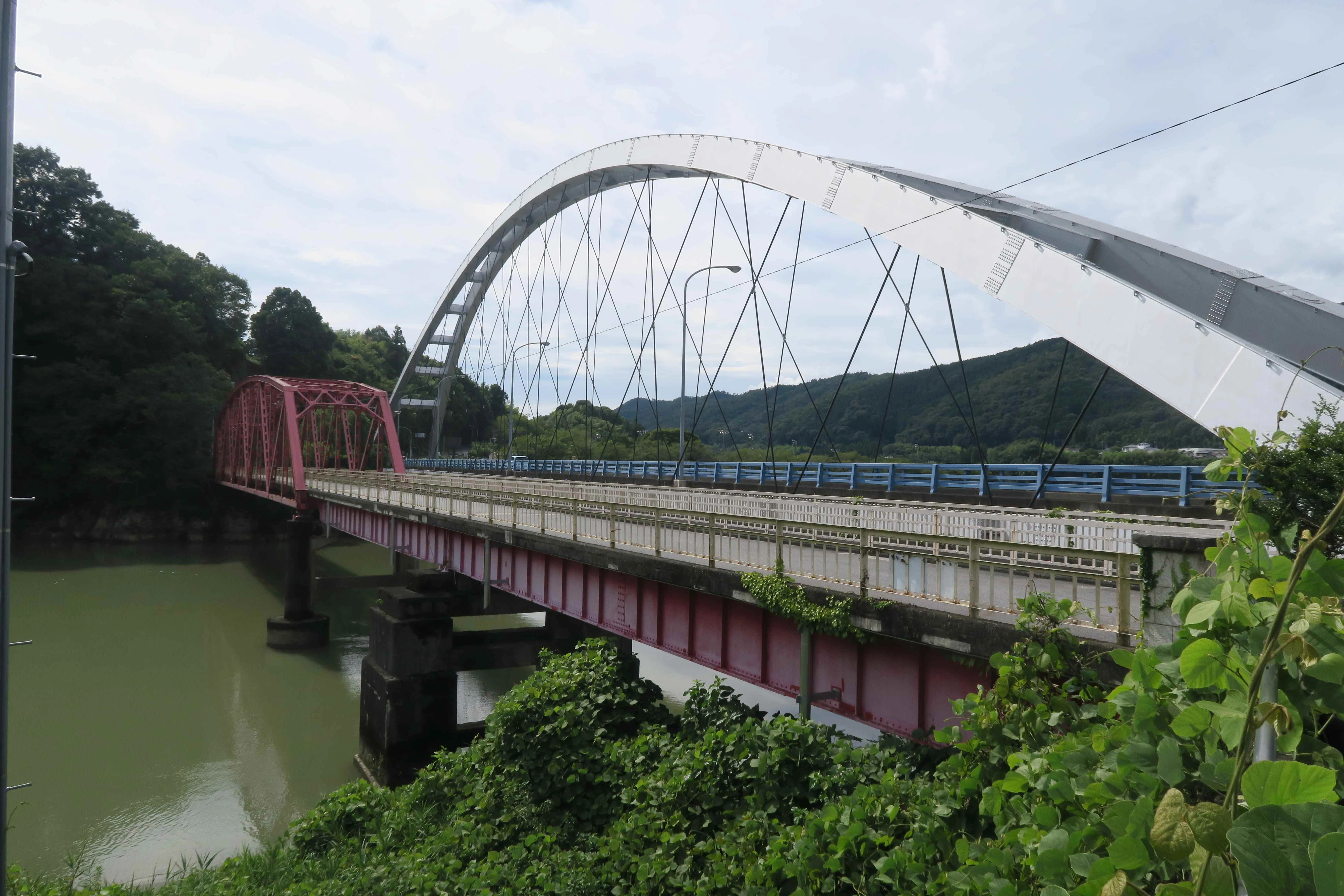 岐阜県八百津町】新／旧八百津橋｜まるがりくん