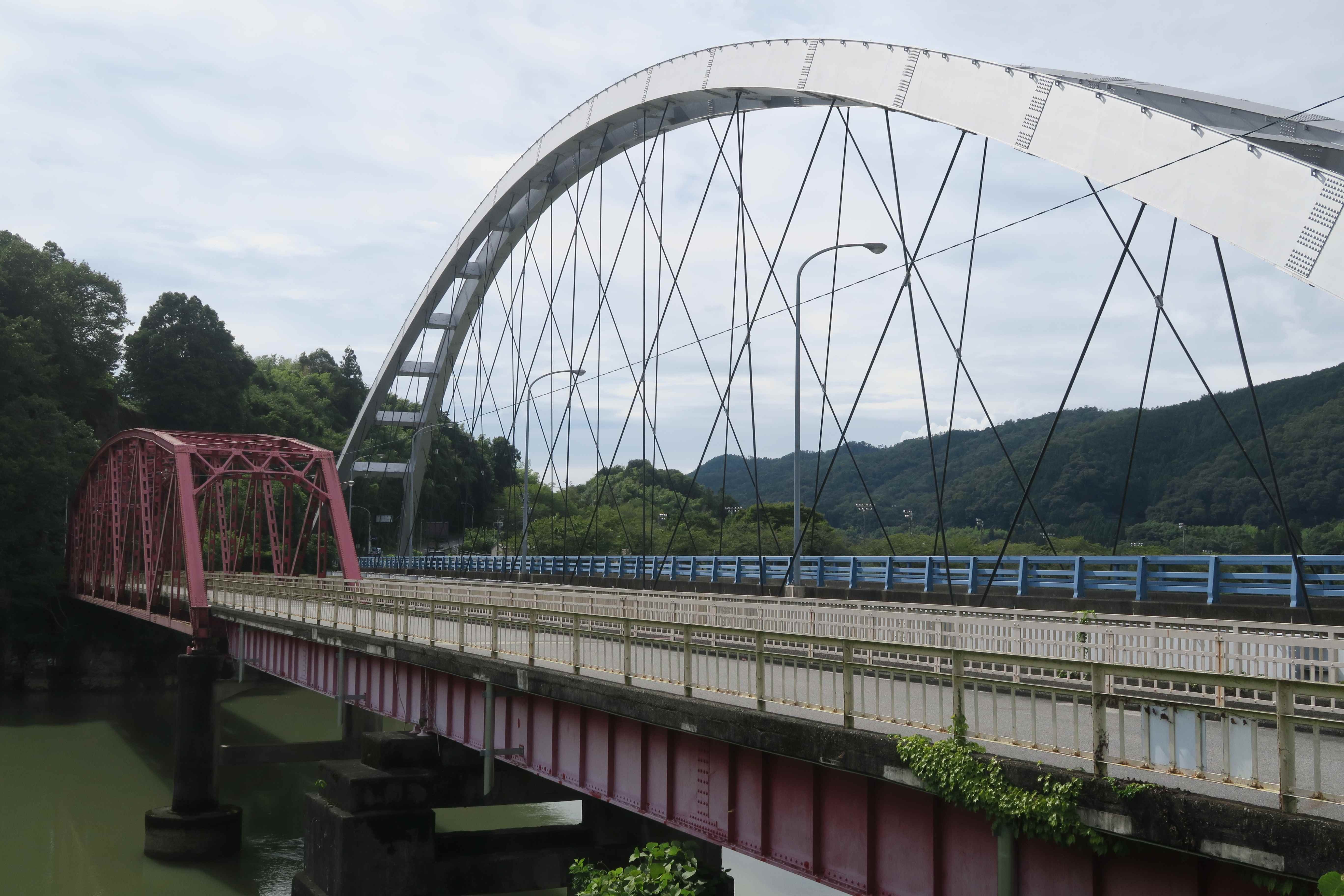 岐阜県八百津町】新／旧八百津橋｜まるがりくん