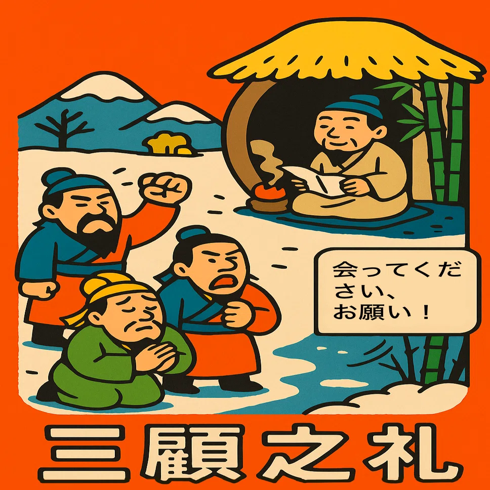 三顧之礼（さんこのれい）｜boubura