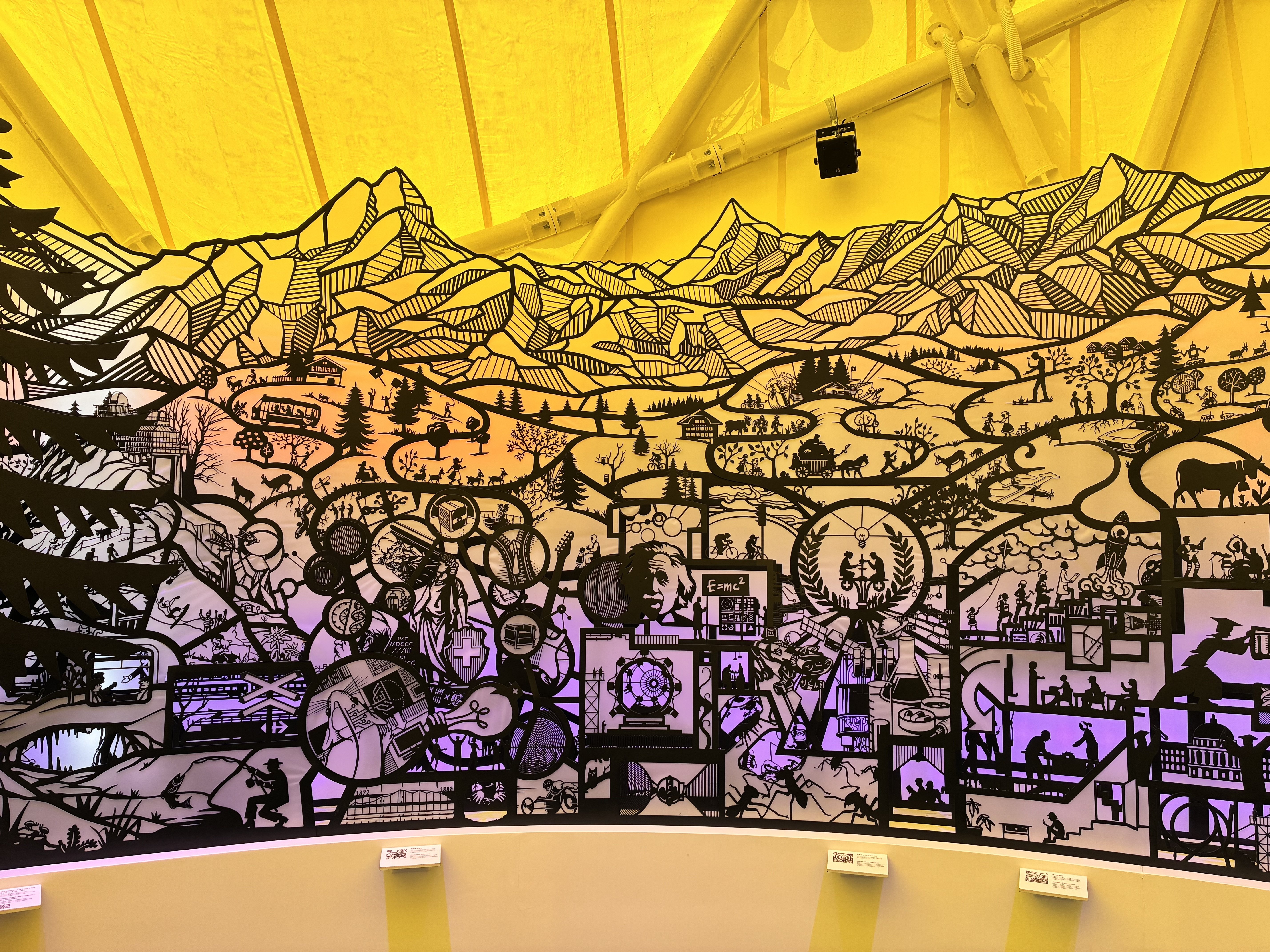 中国パビリオン2025年大阪・関西万博 レア アートフレーム 鳥 アート