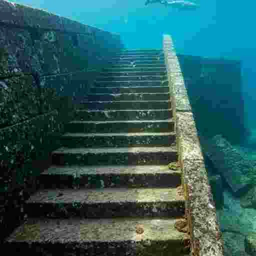 海底遺跡 （与那国島 風） 写真素材（サンプル）04