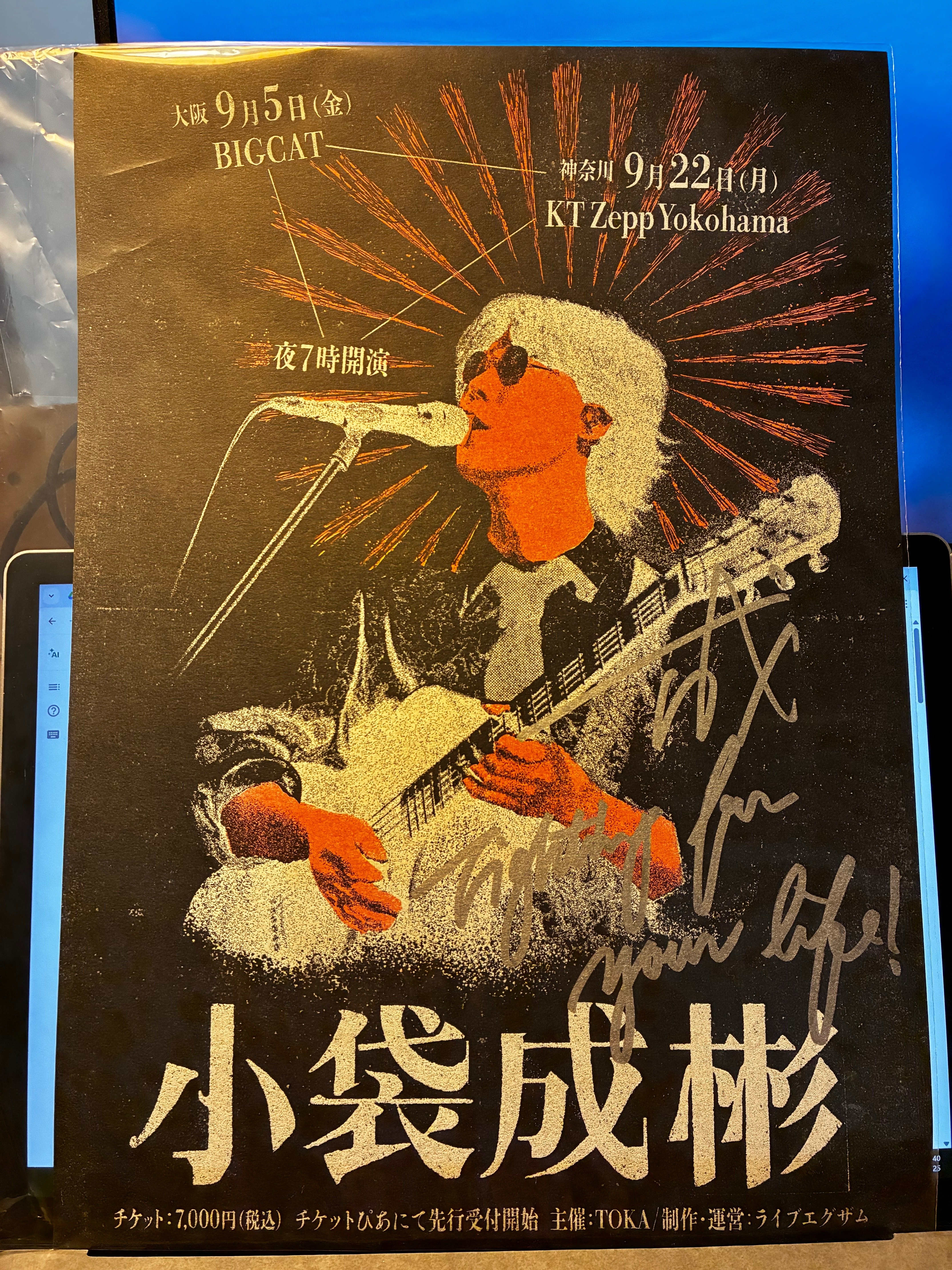 Follow Me JAPAN パンフレット 超X JAPAN ツアーパンフレットチラシ付き X JAPAN(エックス