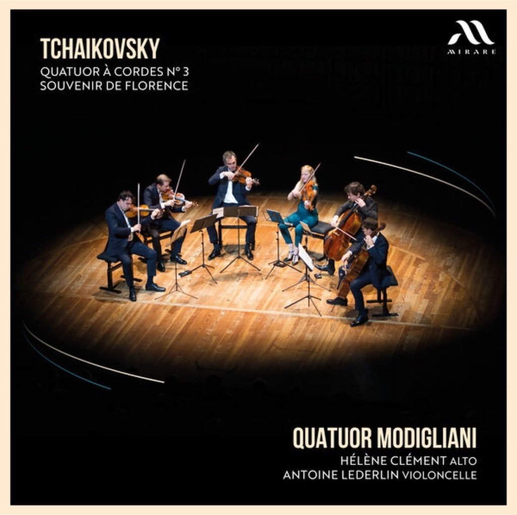 モディリアーニ弦楽四重奏団によるチャイコフスキー弦楽四重奏第3番と
