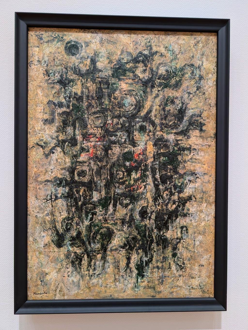 難波田龍起のゆらめく抽象画を見に東京オペラシティに行った話。｜Nyori