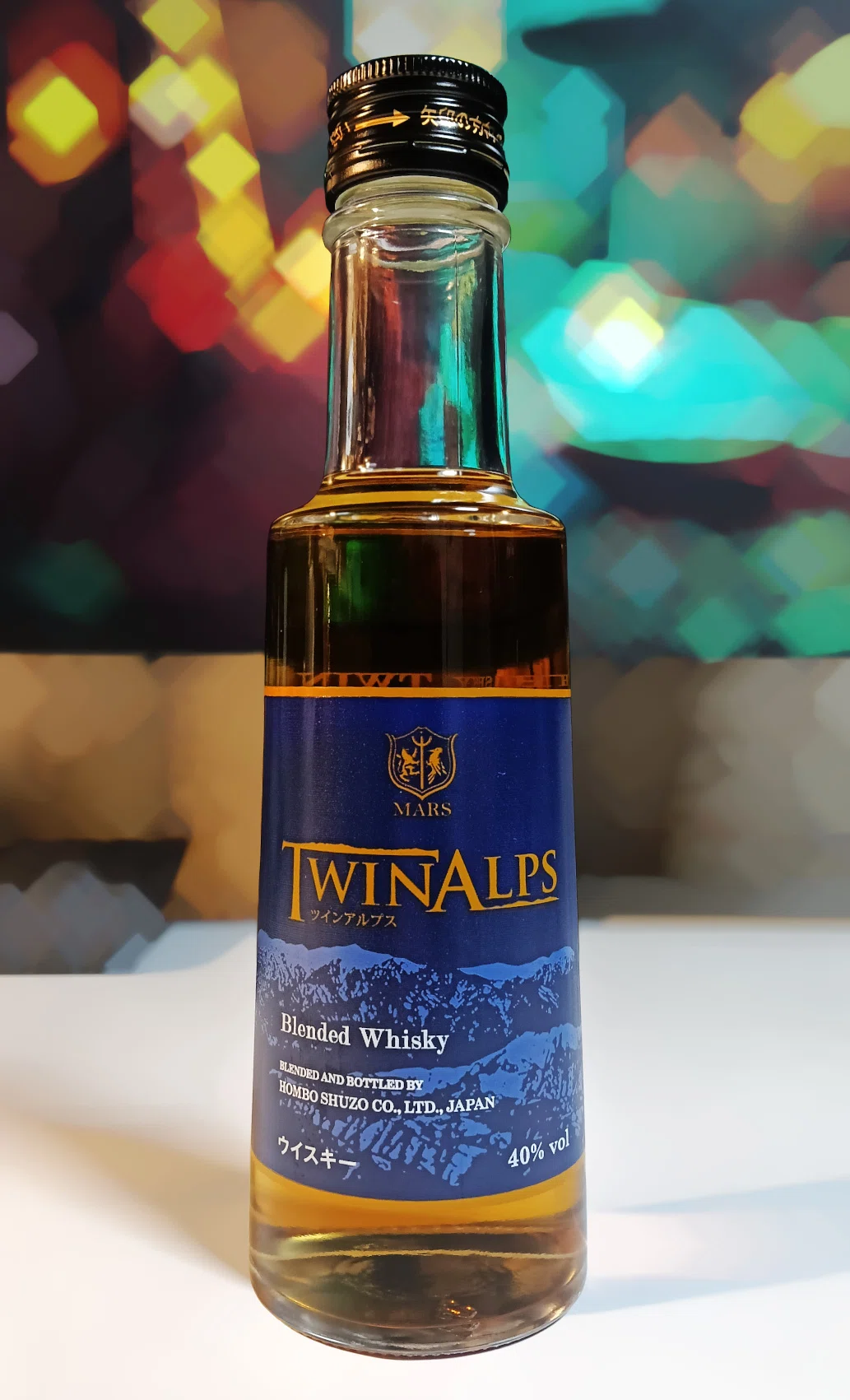 ウイスキー  Blended Whisky Today's Drink: 'Mars Twin Alps'｜結城わんこ