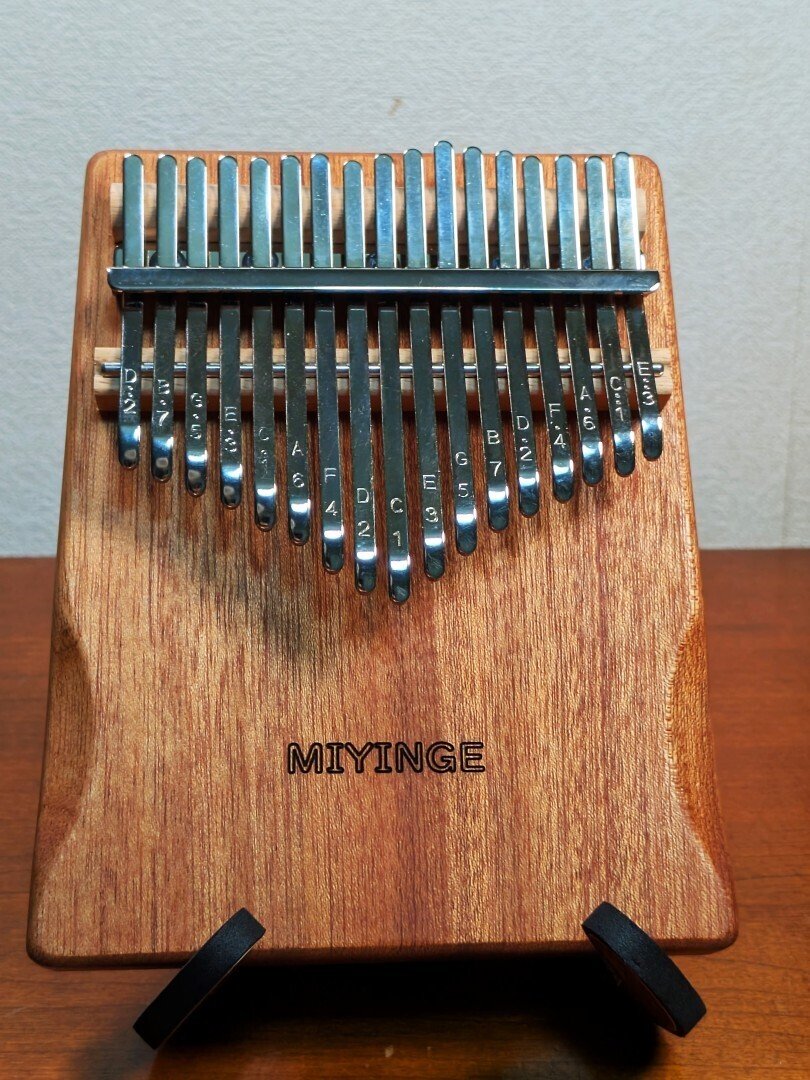 34キー　クロマチックカリンバ（両面仕様）　チェリー 34キー クロマチックカリンバ（両面仕様） チェリー クロマチック