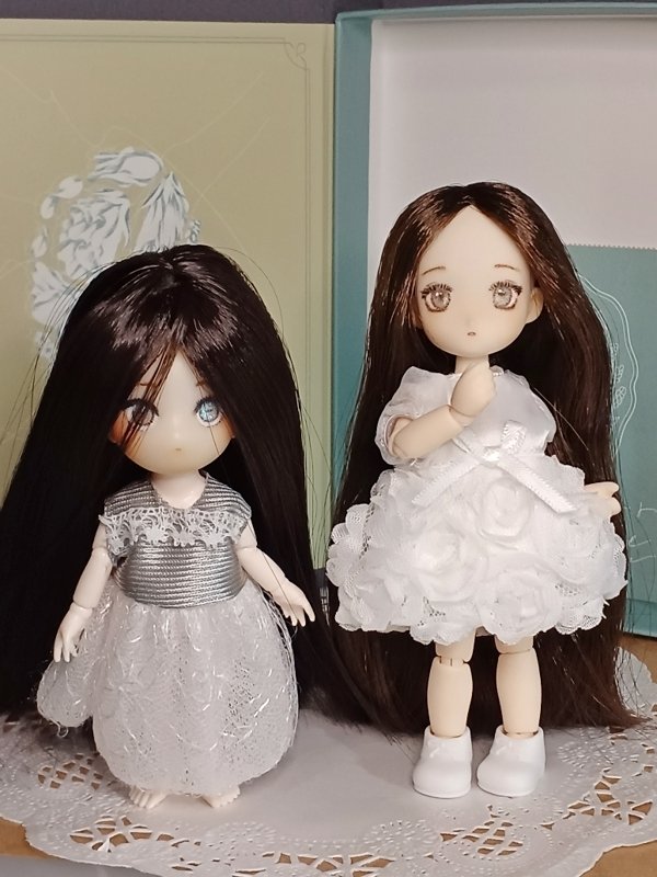 ドールを作った(1/12可動ボディ編)｜ふため（hutame_2222）