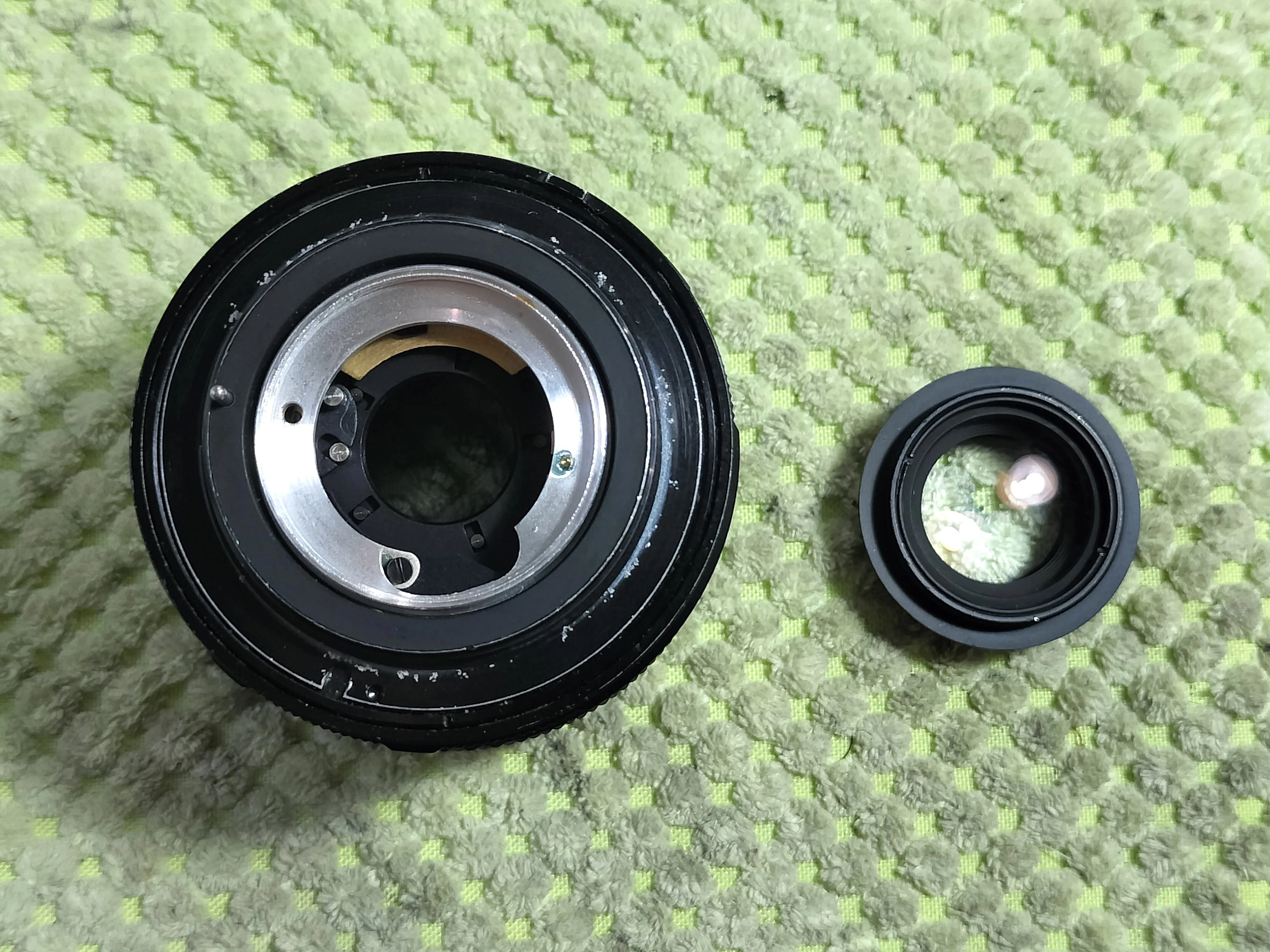 Fuji EBC Fujinon-W 35mm F/2.8 M42の分解｜フィルムカメラ修理の