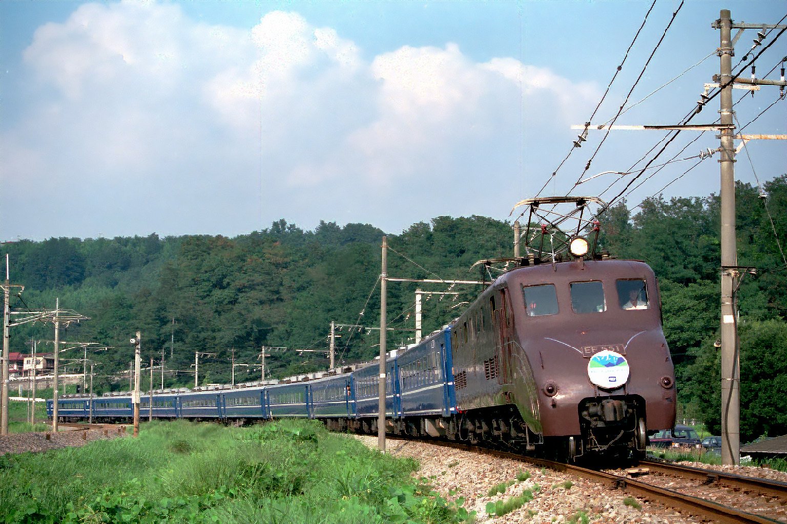 v097, 上越線：HITACHI 80周年記念号 （1990年8月）｜ひろやん