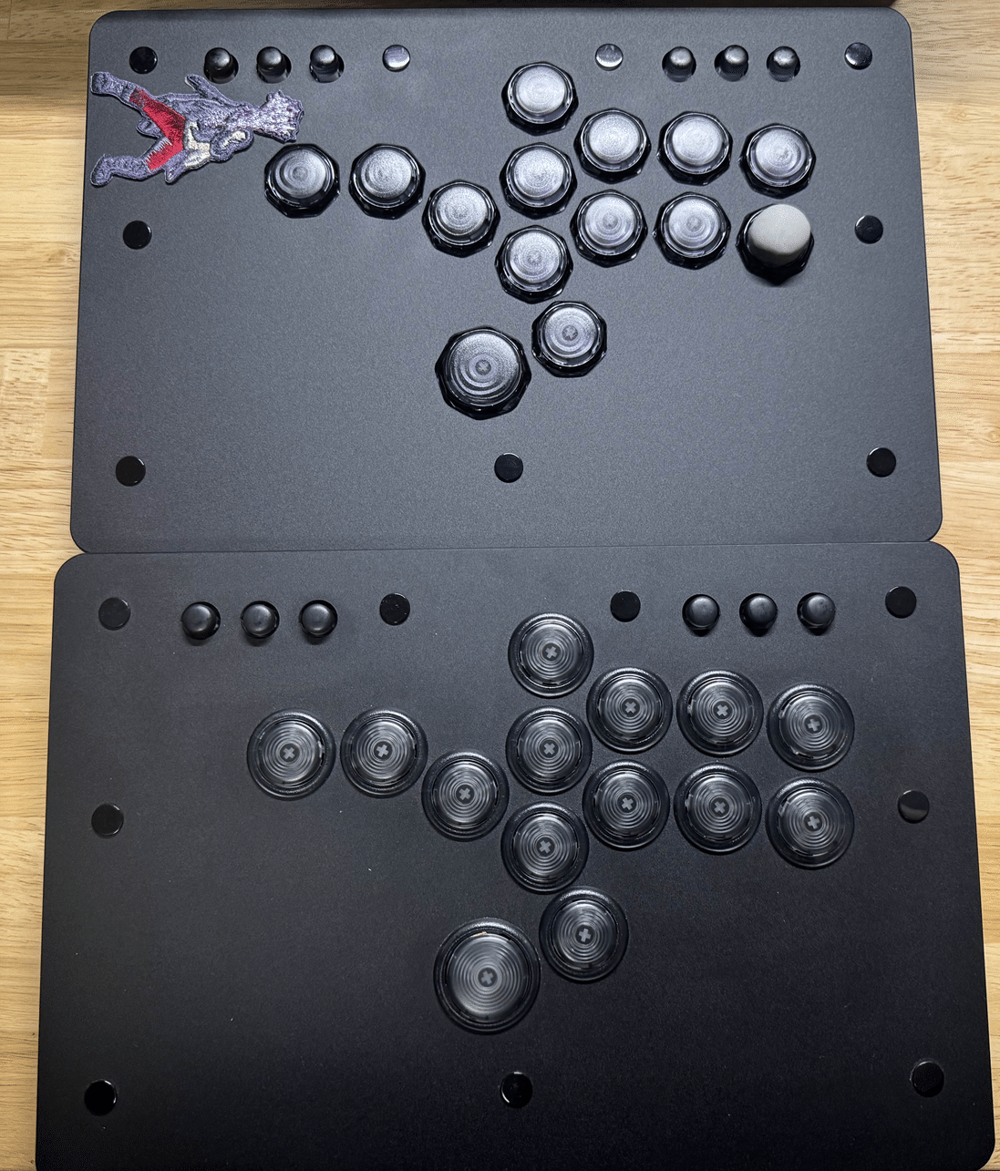 バ*サ様 PUNKWORKSHOP mini PKB PC】MINI BOX レバーレスコントローラー (ボタンレイアウトB